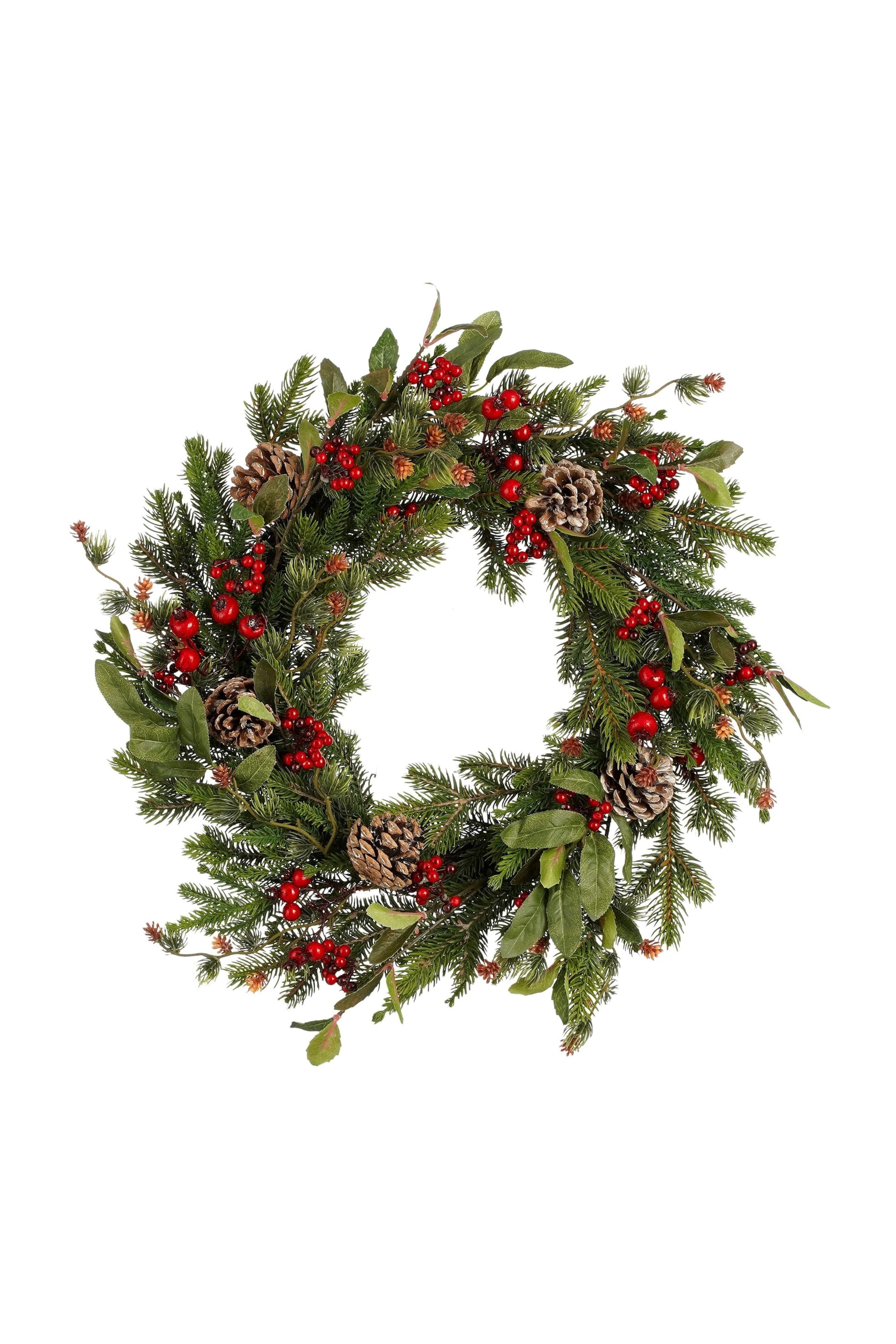 Grotere afbeelding bekijken: Kerstkrans Met Decoratie - Groen - House of Seasons - HOME | H&M NL 1