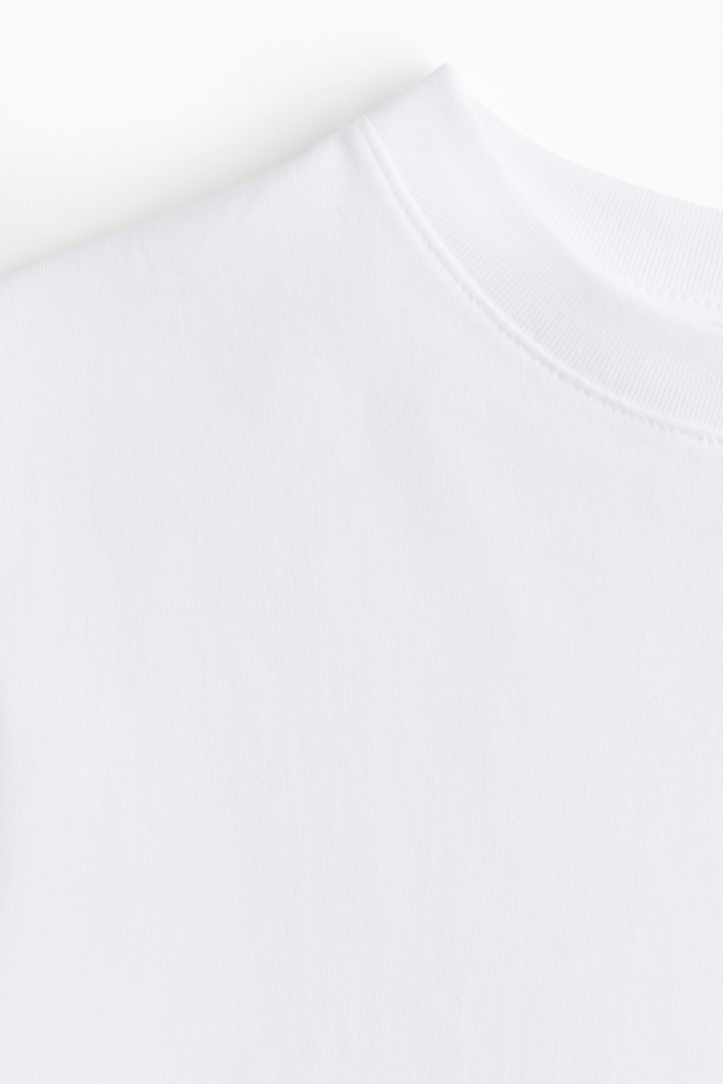Loose-fit cotton top