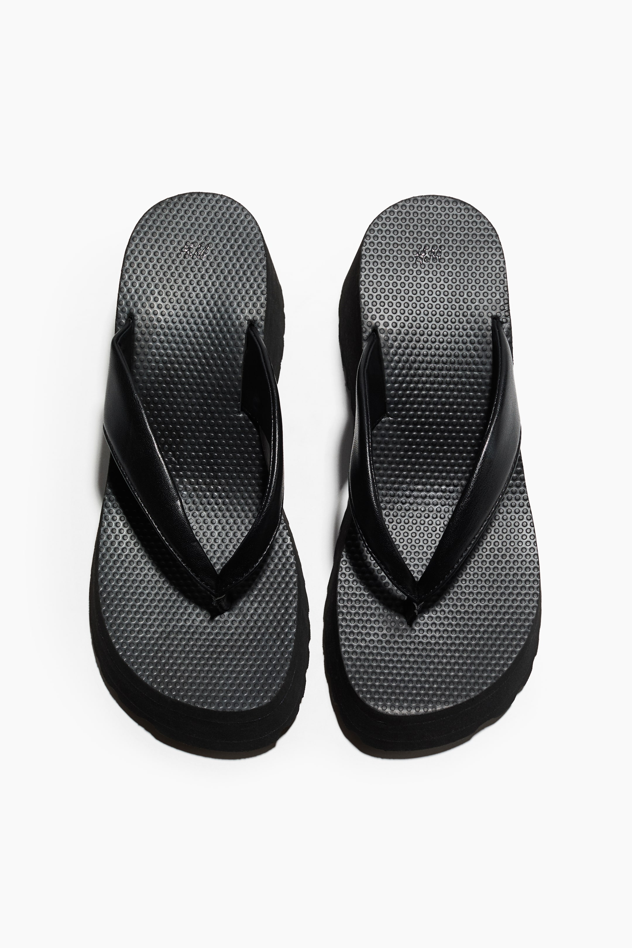 Wedge-Heeled Flip-Flops