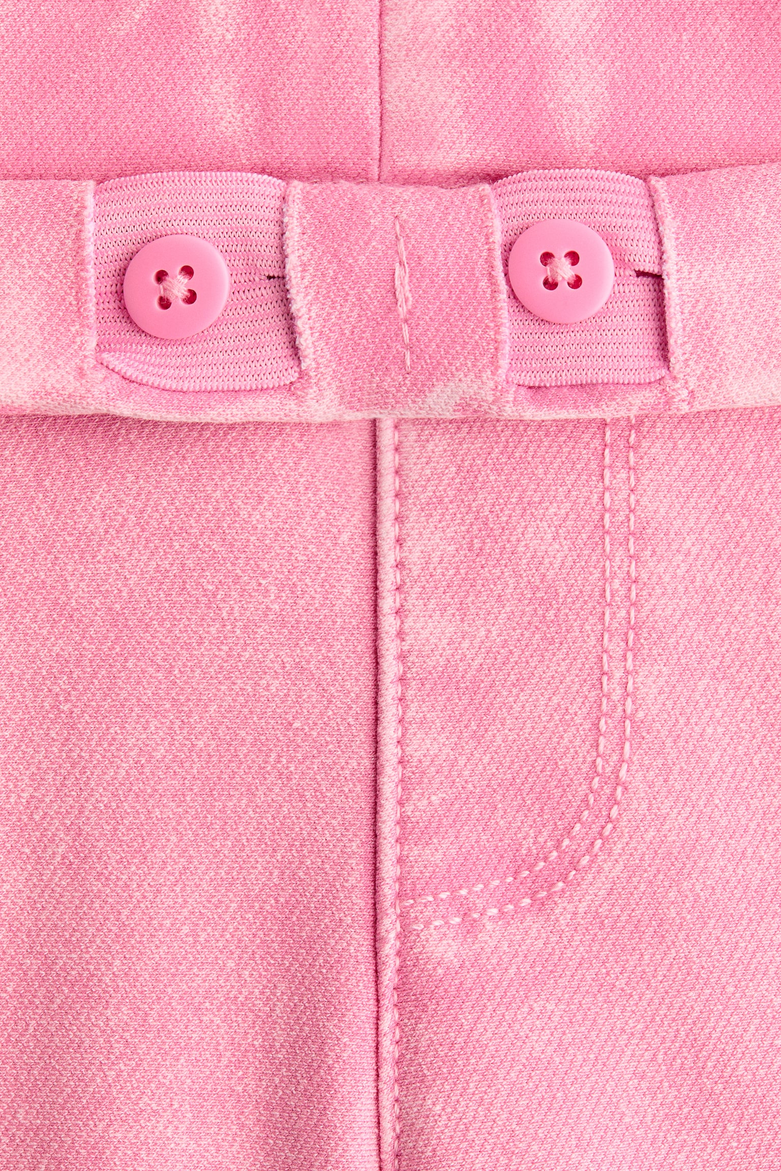 Denim-look wide-leg jeggings - Pink/Denim blue/Black/Denim blue - 2