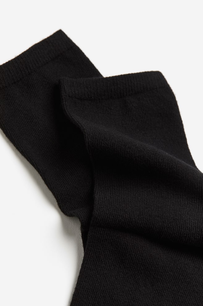 10-pack socks - Black/White/White/Beige - 3