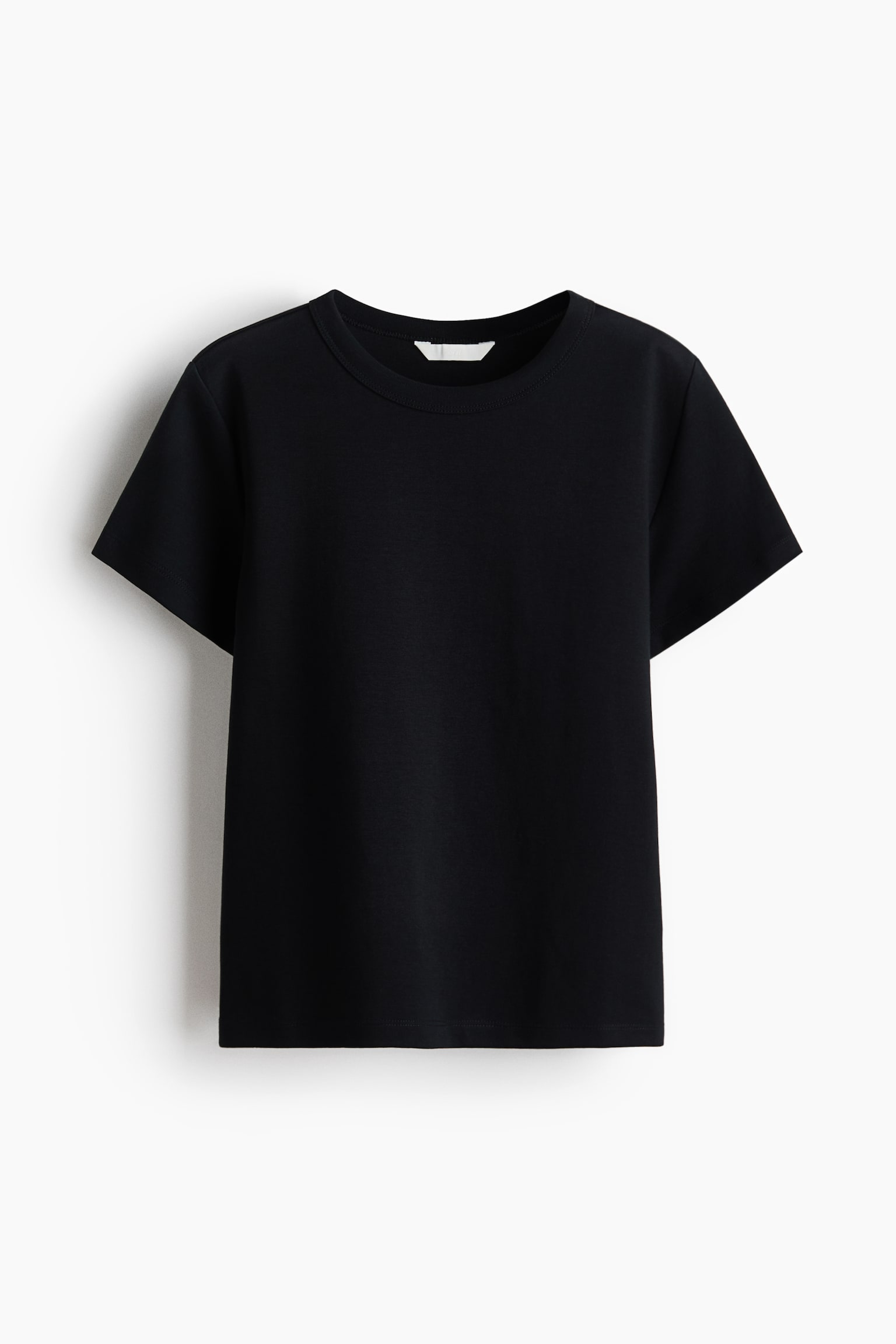 Cotton T-shirt - Black/White/Light beige/Black striped/Dark grey marl/Red/Striped/Red/Old rose/Black/Light beige/Blue/Burgundy/White/Black striped/Black/White striped - 2