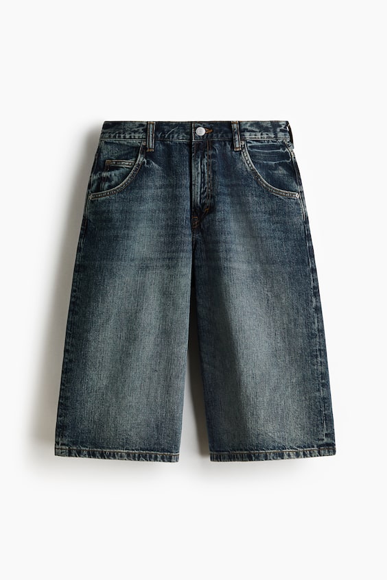 Мужские шорты H&M Baggy Denim Shorts