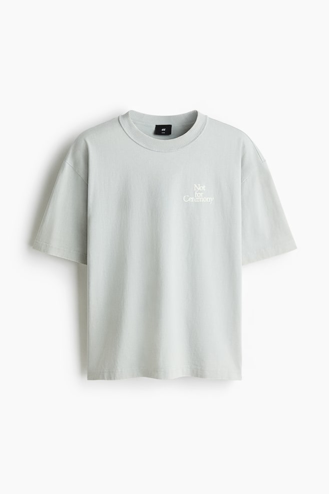 Loose-Fit Printed T-Shirt - Light gray/Not for Ceremony/Red/California/Light dusty blue/Dark gray/Rodeo Sunset/White/SoHo Champions/White/California Dreams/Light gray melange/SoHo NYC/Purple/Los Angeles/Red/Sunset - 1