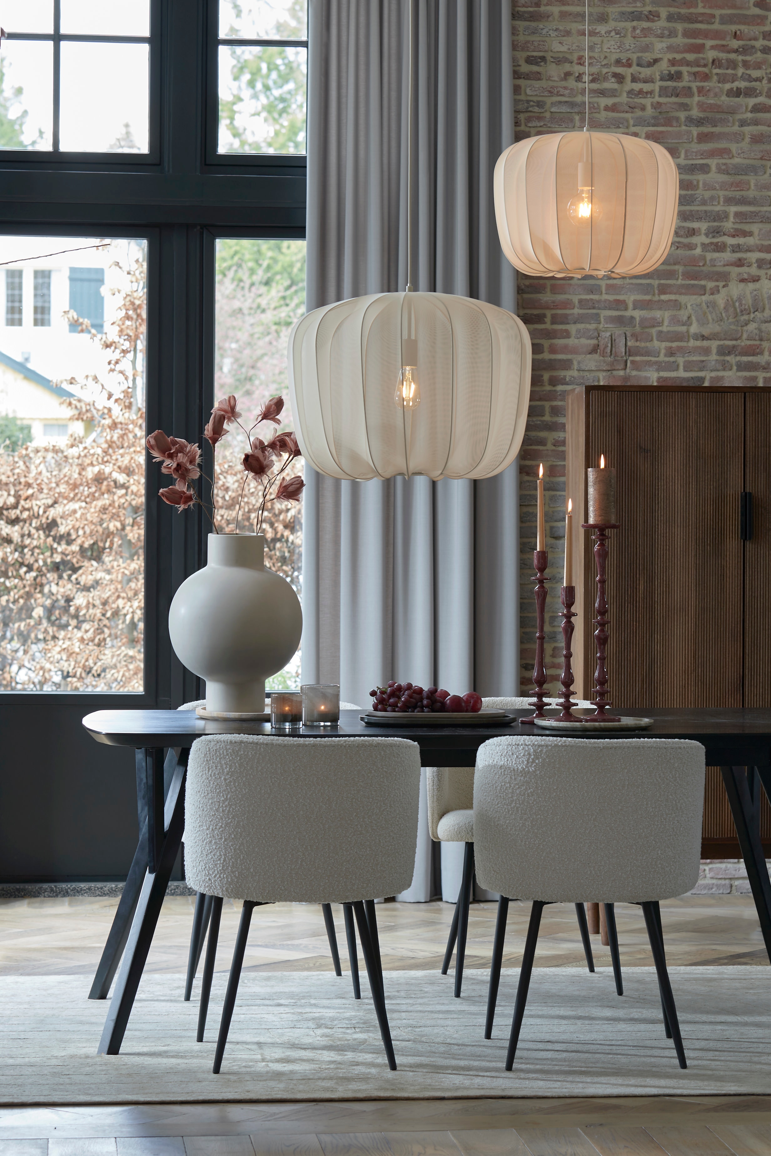 Plumeria Pendel - Brun