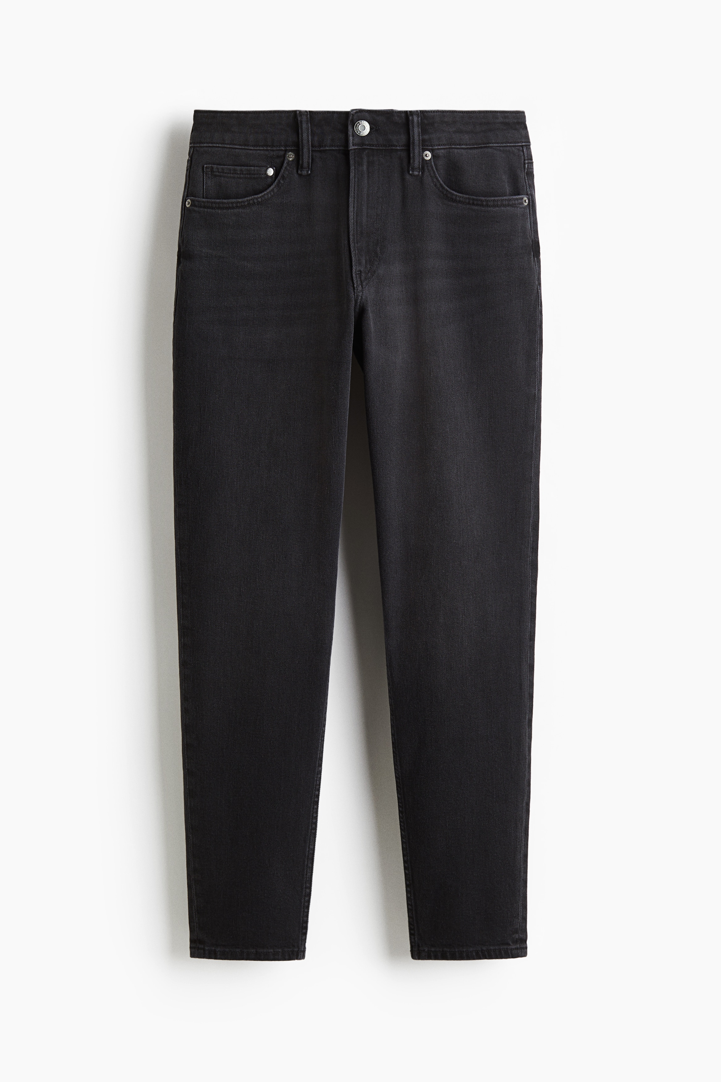 Regular Tapered Jeans - Sort/Denimblå/Grå/Denimblå/Lys denimblå
