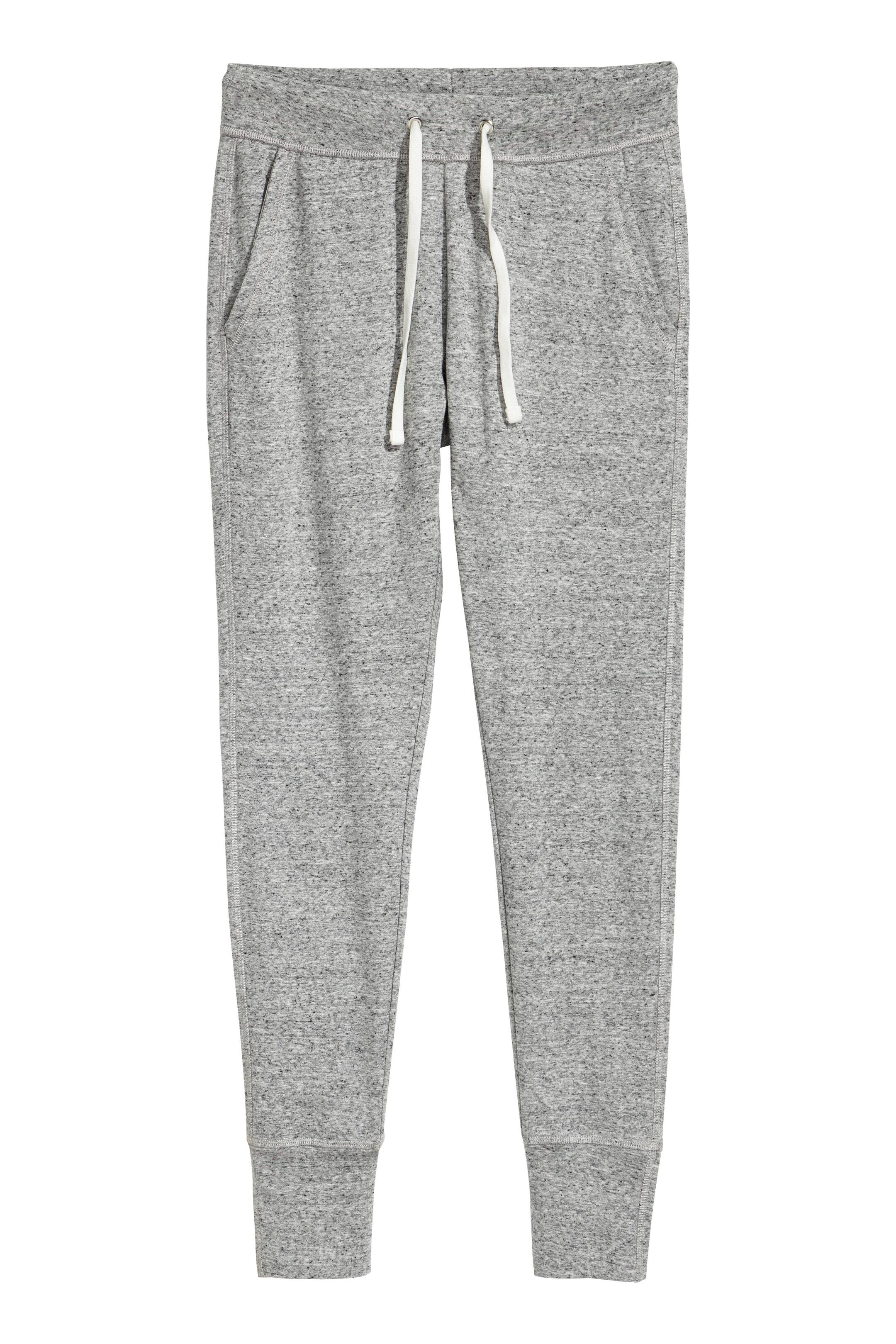 View larger image: Jersey joggers - Grey marl - Ladies | H&M GB 1