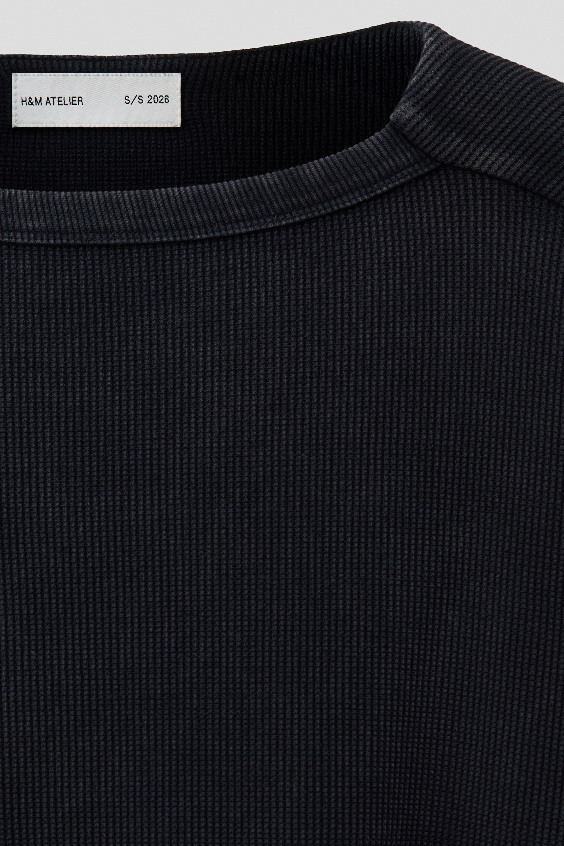 Мужские футболки H&M Regular-Fit Long-Sleeved T-Shirt — фото 5