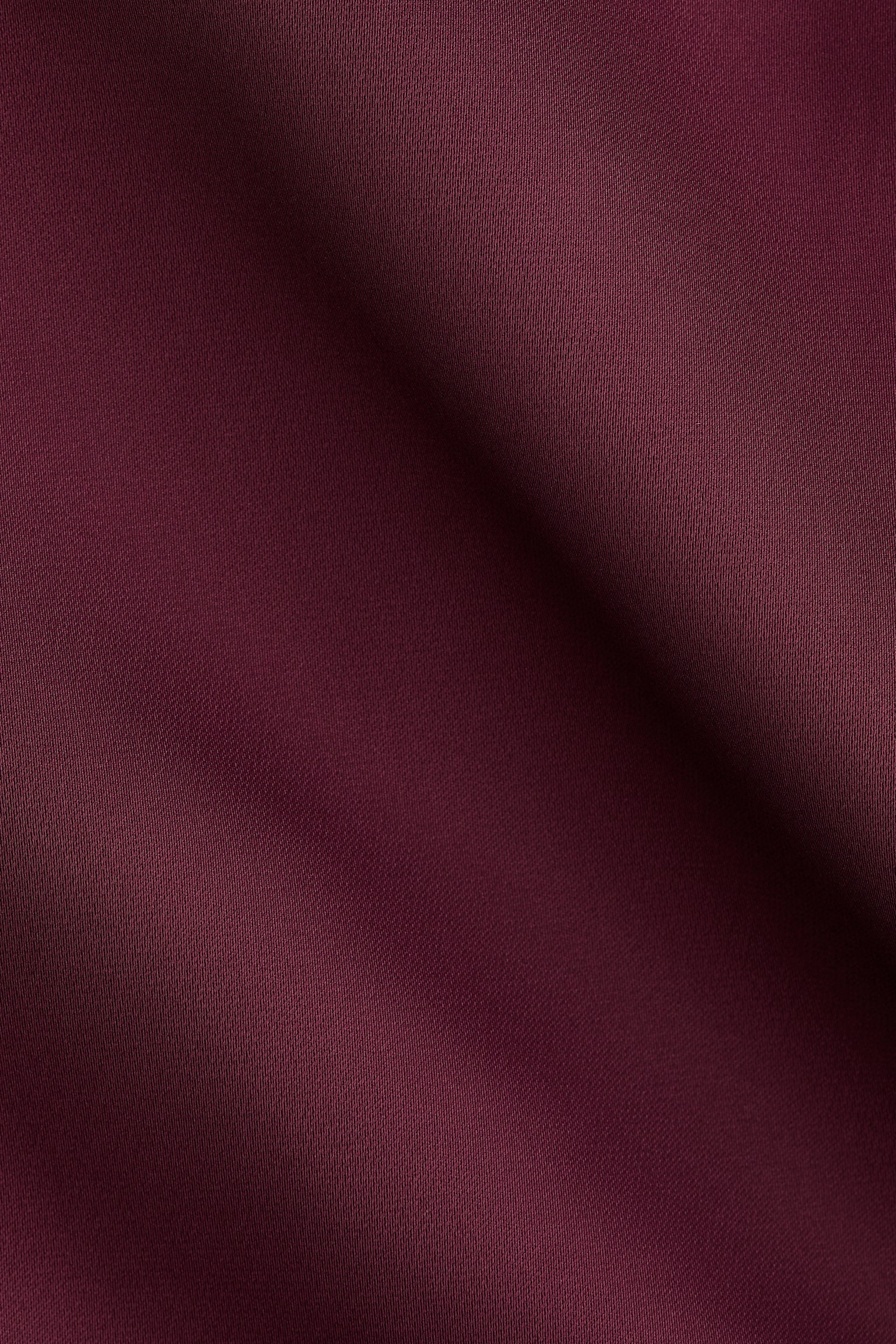 Satin strappy dress - Burgundy/Black - 5