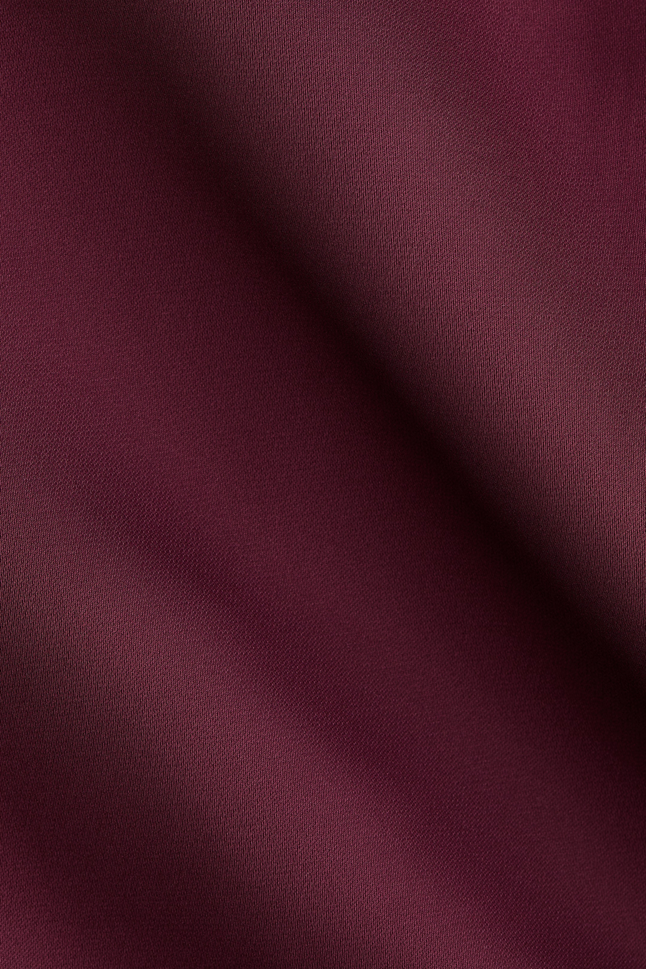 View larger image: Satin Strappy Dress - Burgundy - Ladies | H&M US 7