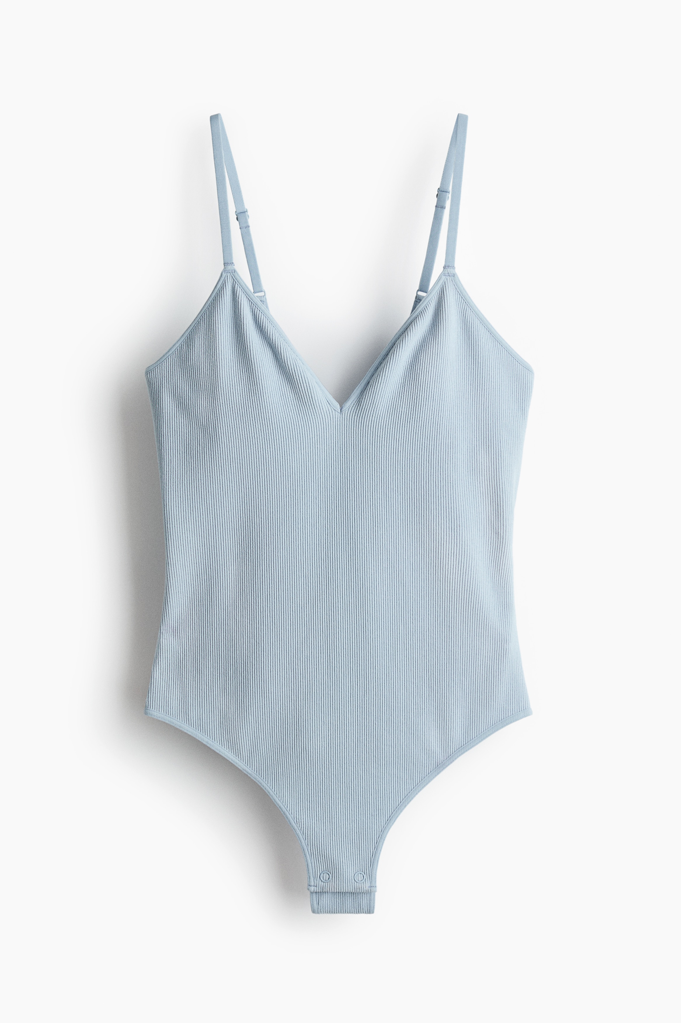 String body s vystuženými košíkmi Seamless - Light blue/Biela/Čierna/Svetlomodrá