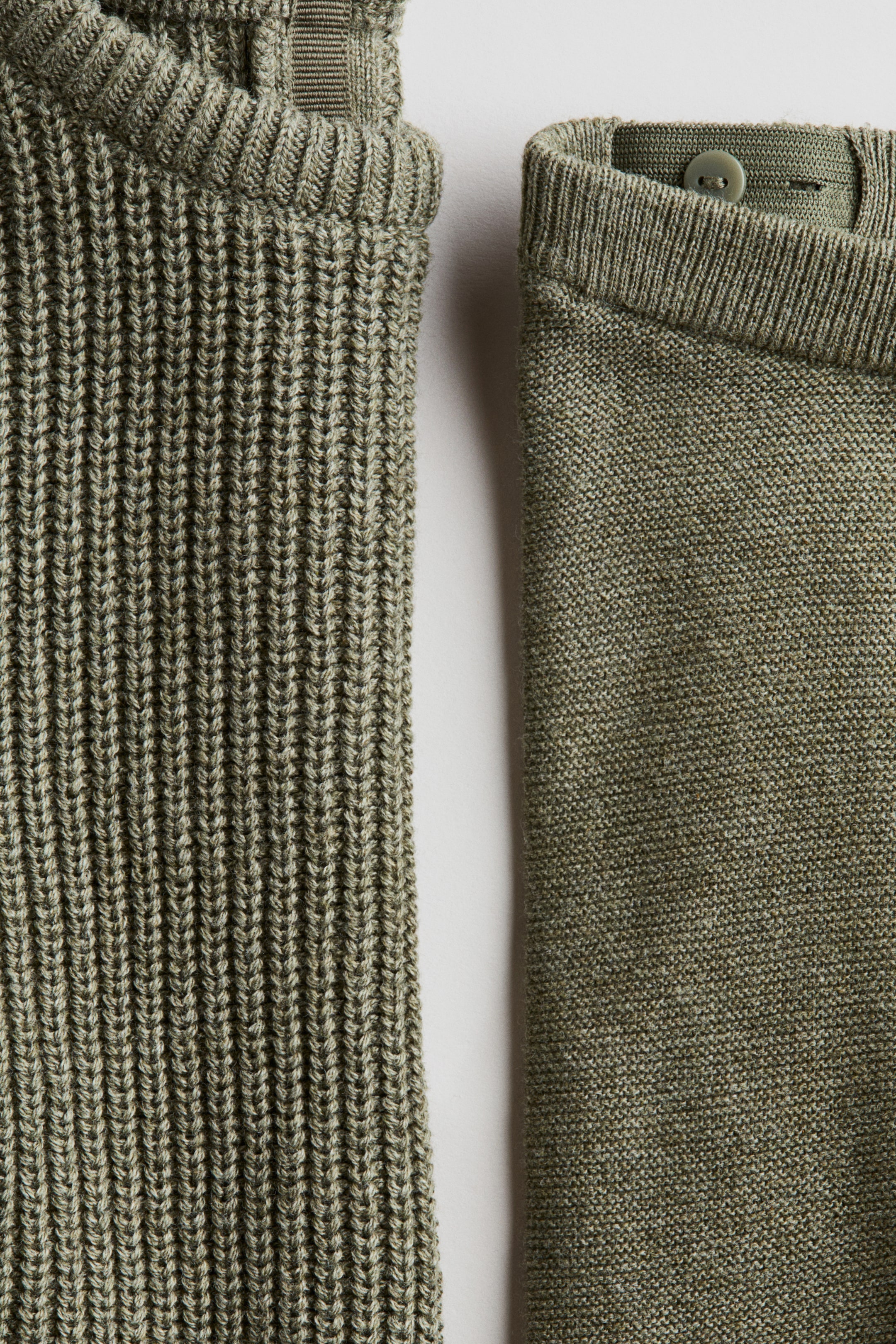 2-piece Cotton Knit Set