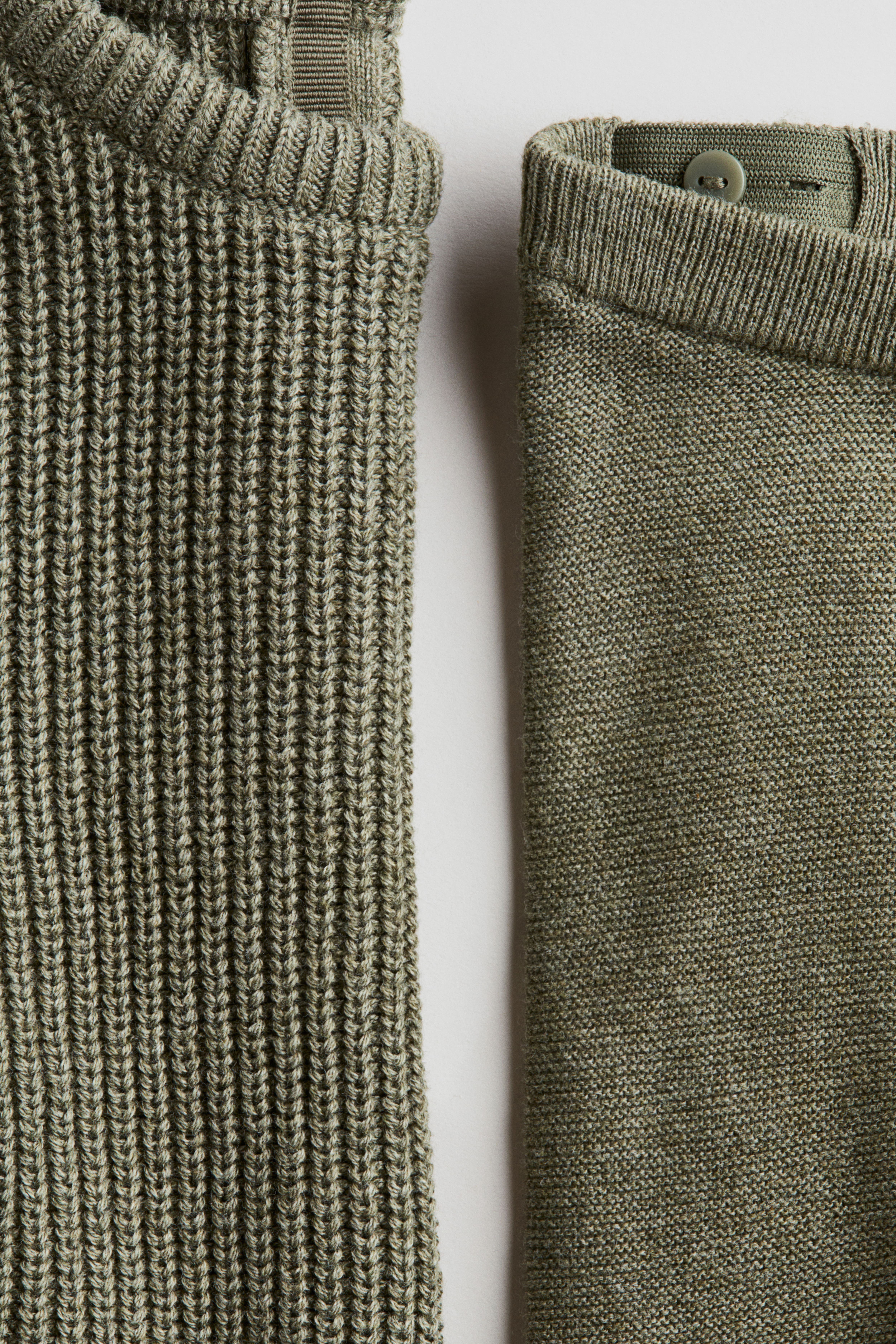 2-piece Cotton Knit Set