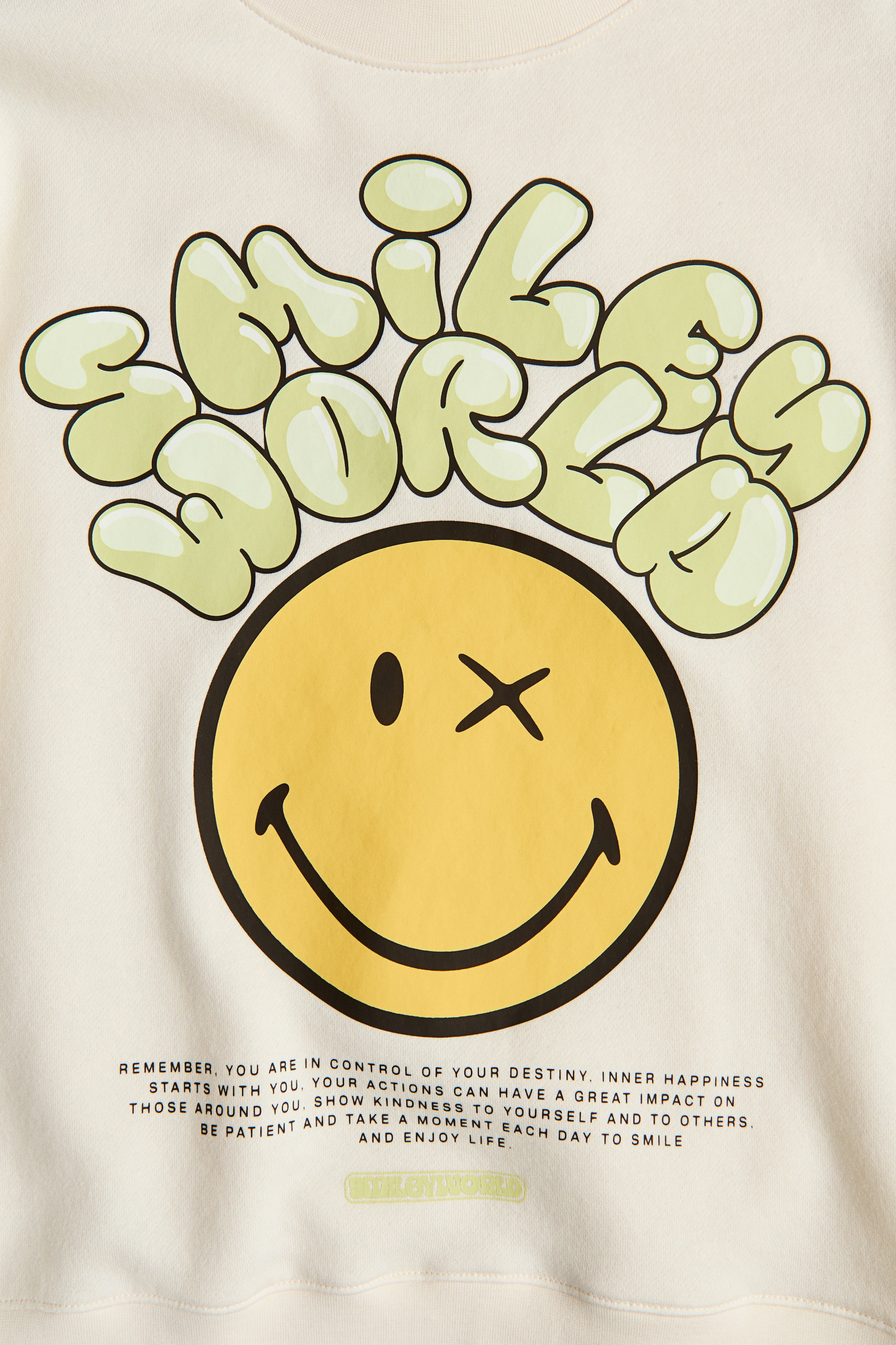 Детские худи H&M Sweatshirt with Printed Motif — фото 2