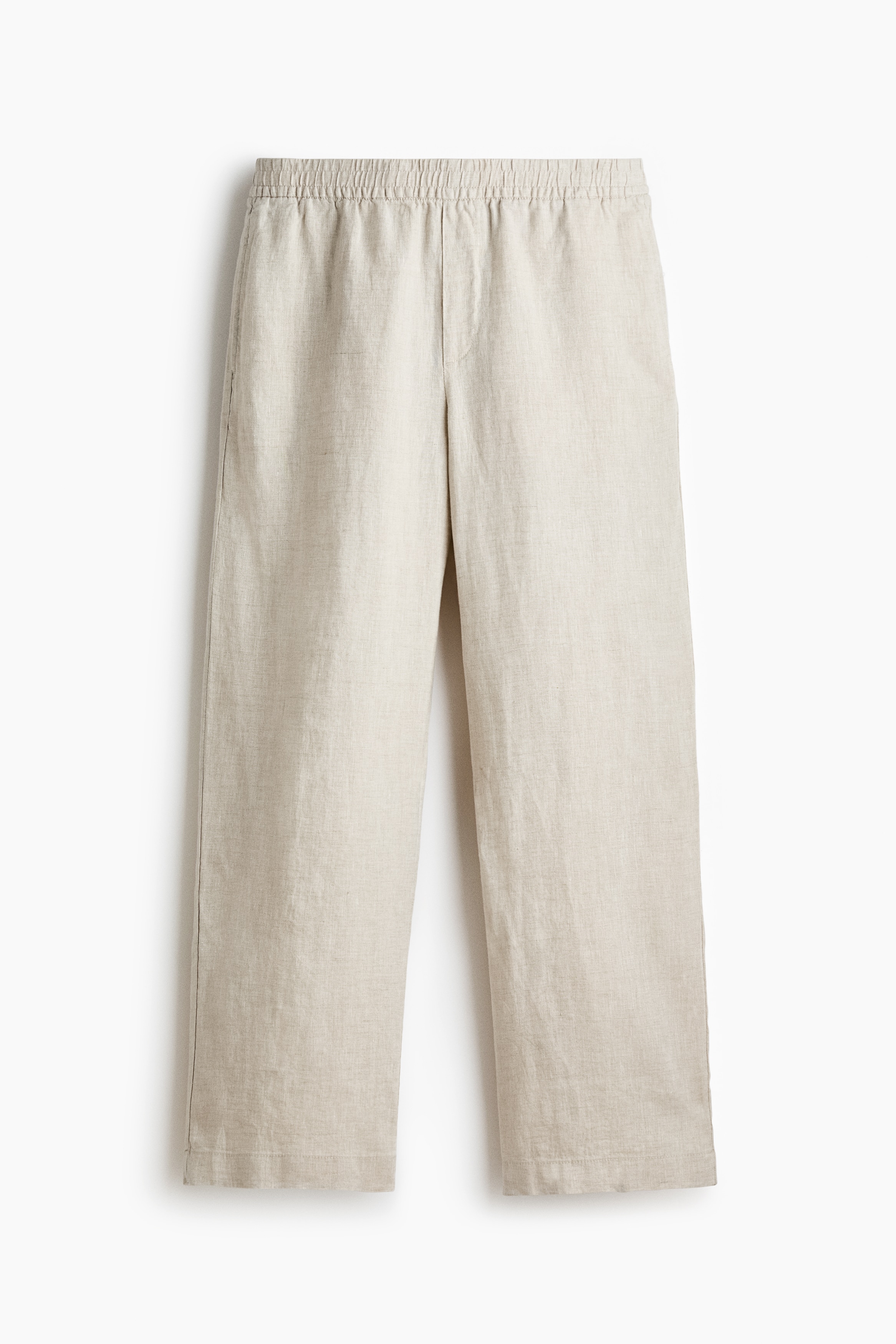 Loose Fit Linen trousers - Light beige/Black/Cream/Dusty blue