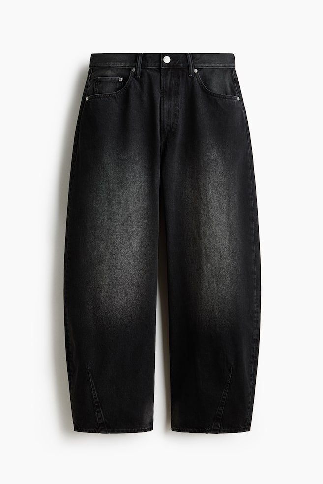 Baggy Barrel Jeans - Noir denim/Bleu denim/Bleu denim délavé - 1