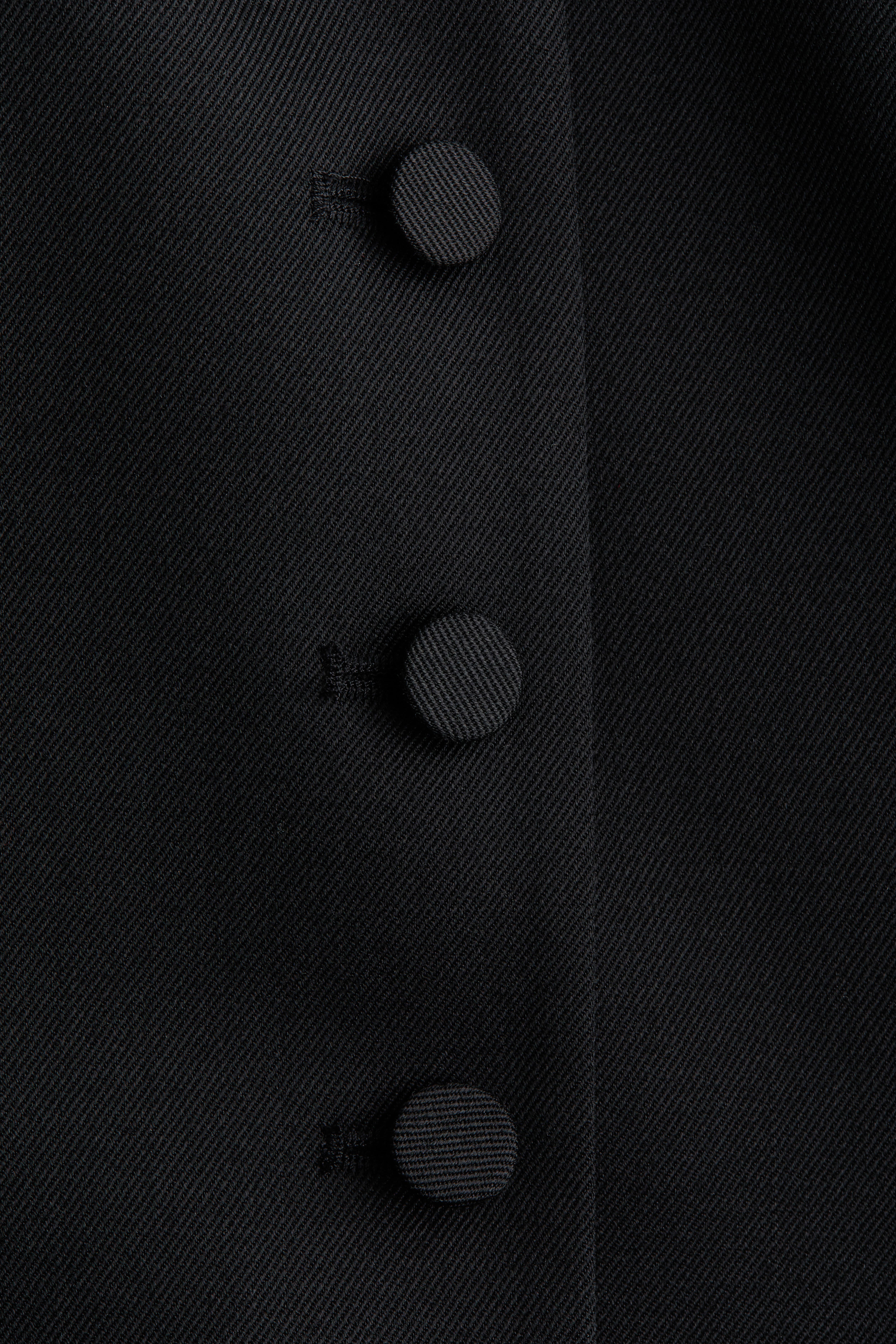 Robe à épaulettes en laine mélangée