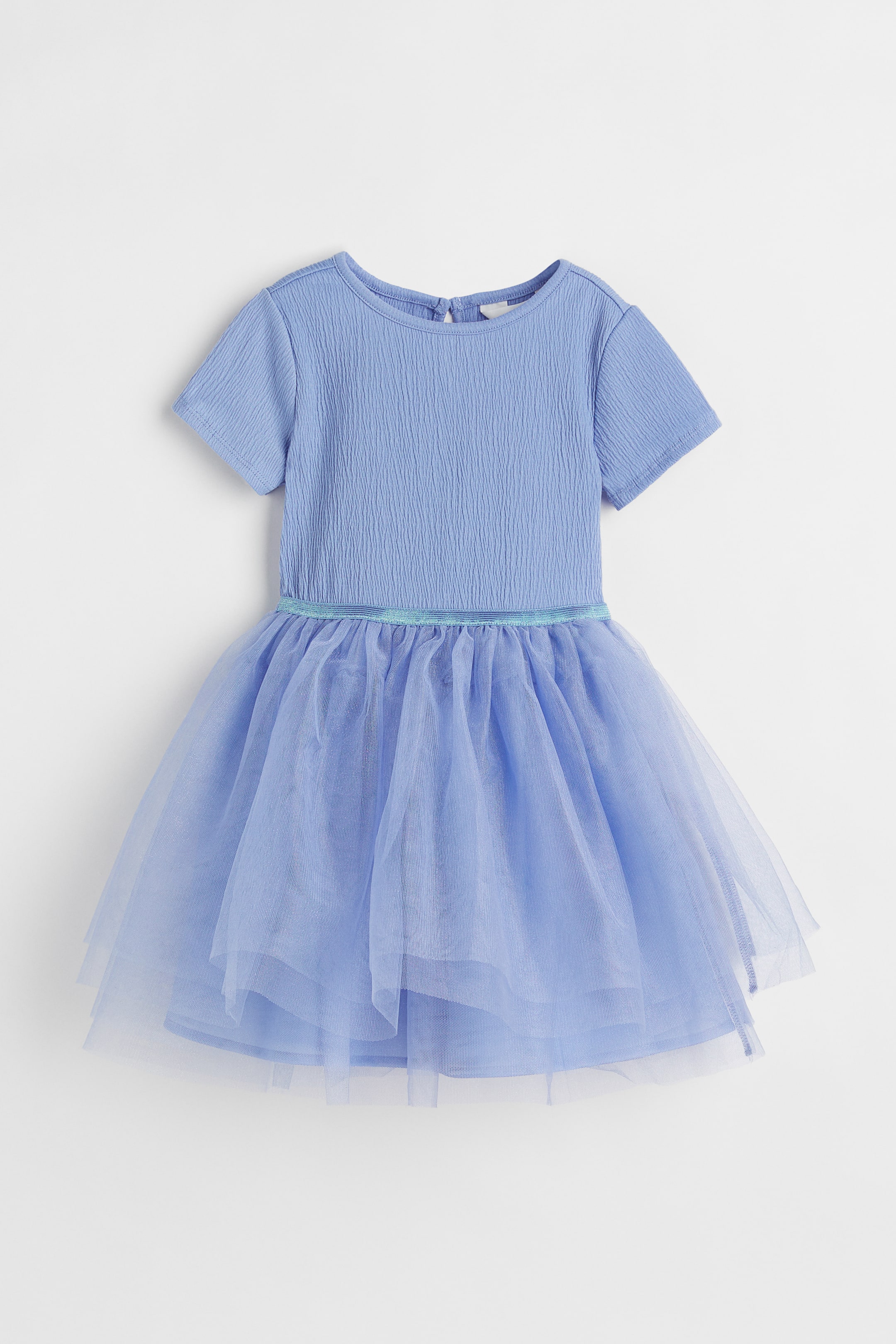 View larger image: Tulle-skirt dress - Light blue - Kids | H&M 1