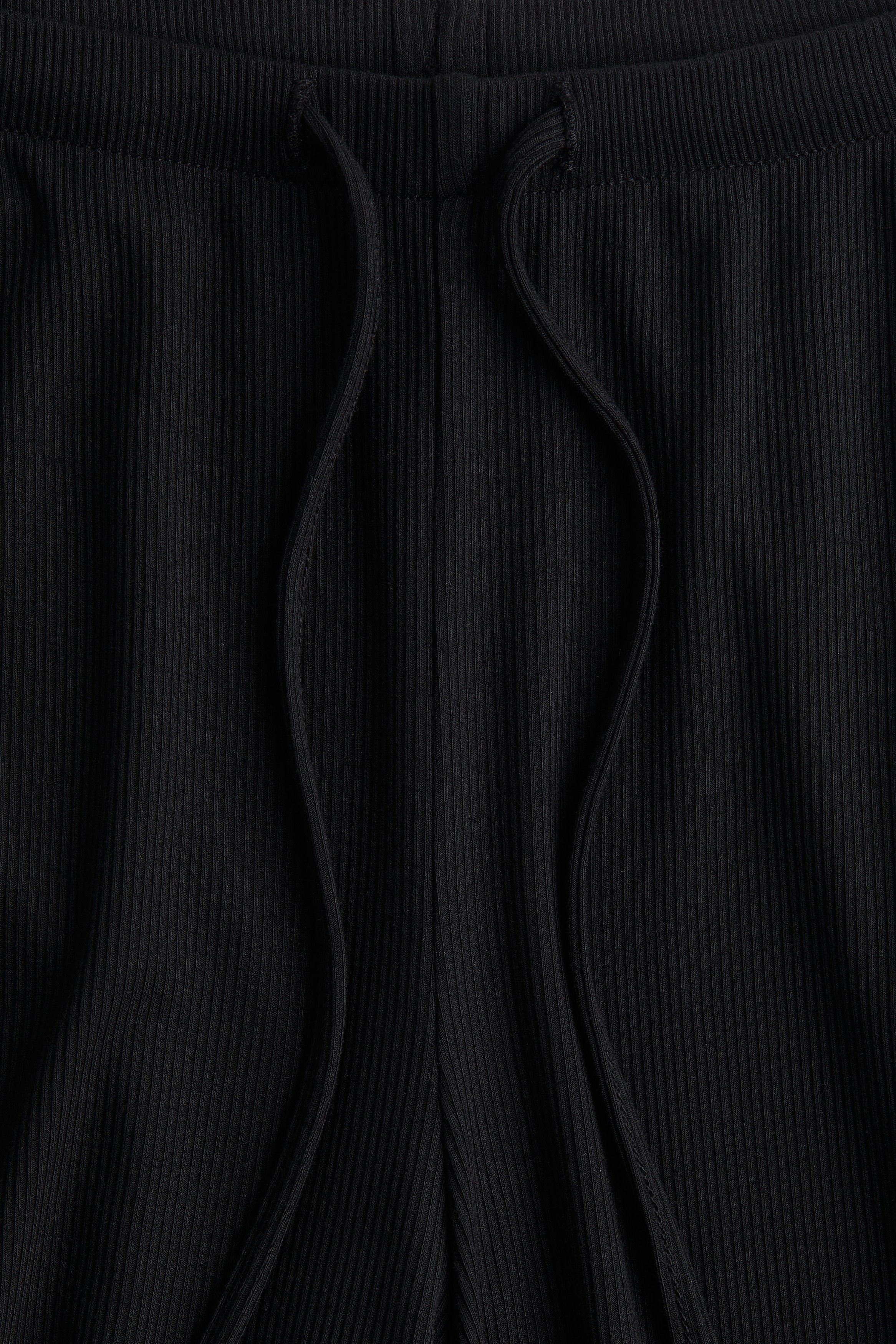 Wide drawstring trousers