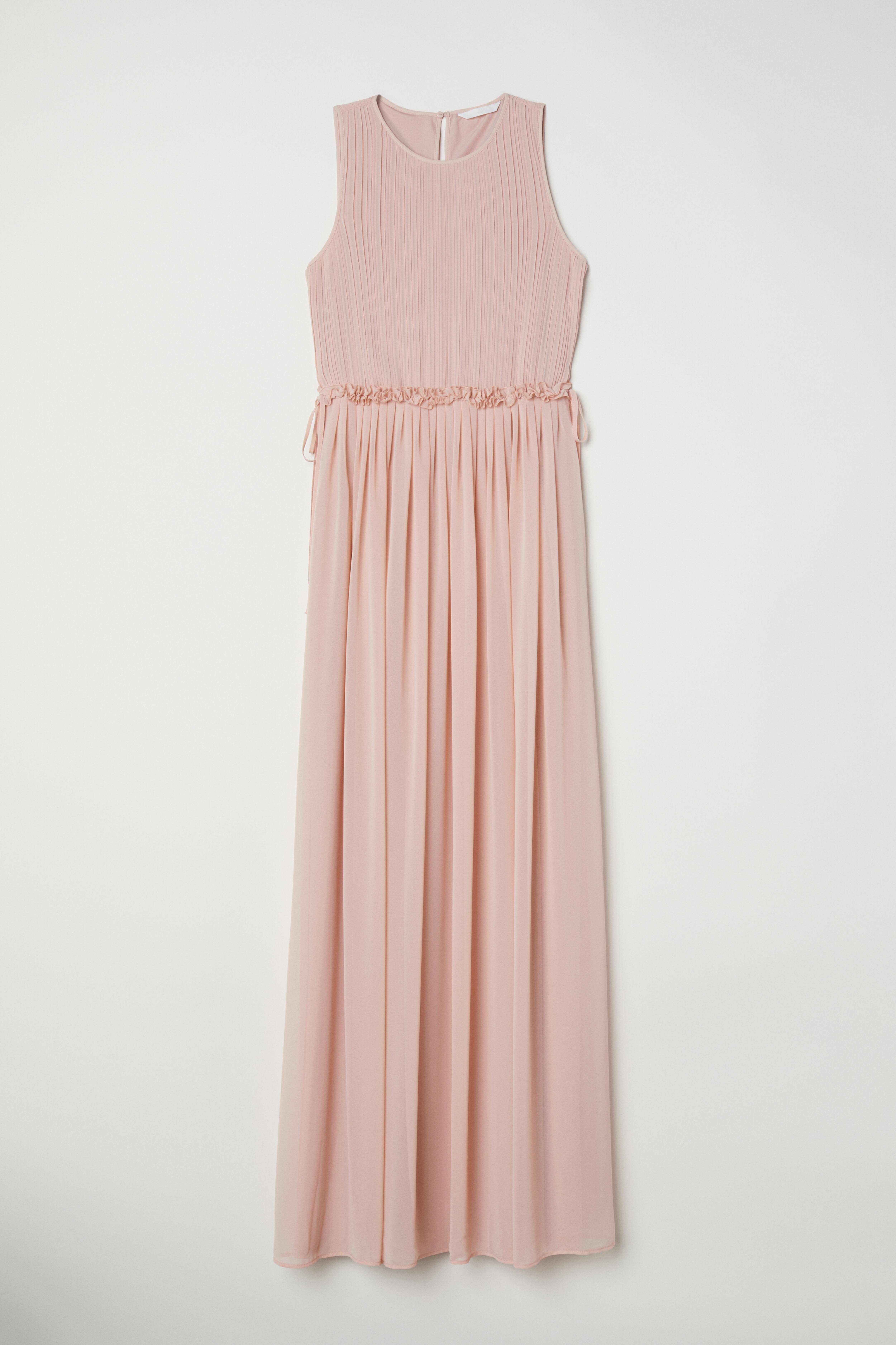 H&m vestido shops rosa