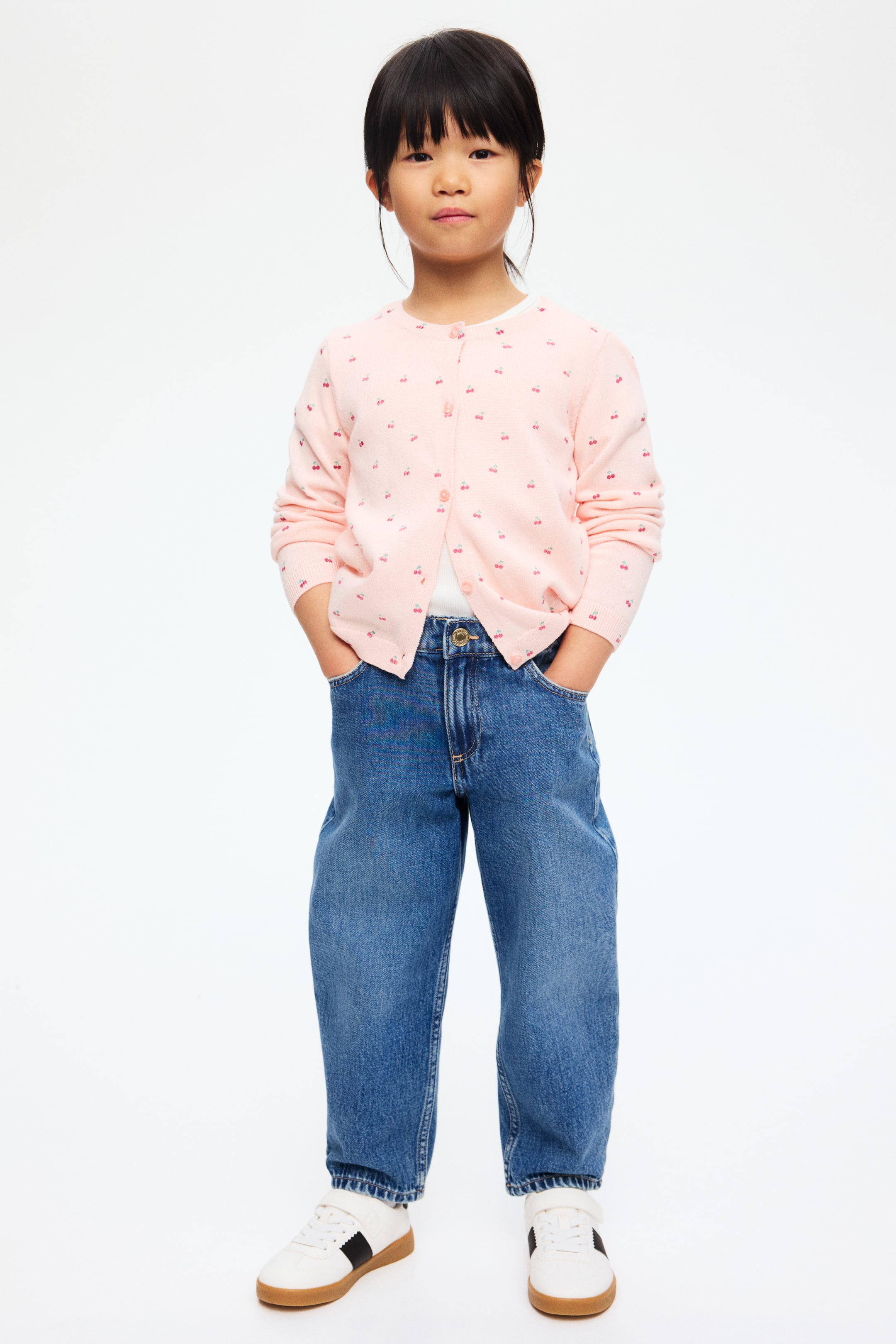 Детские кардиганы H&M Fine-Knit Printed Cardigan — фото 3