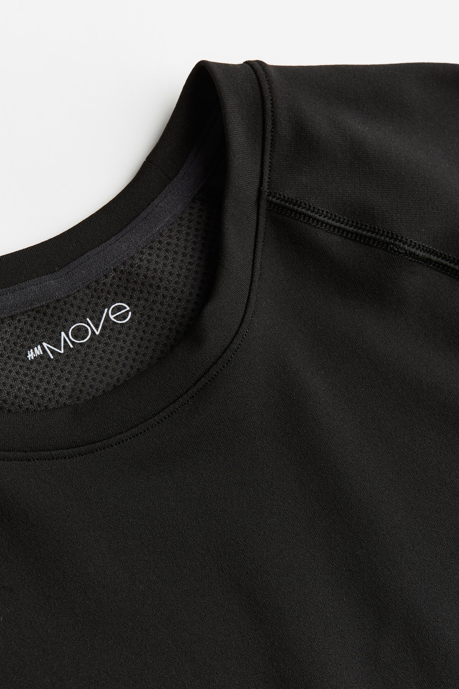 DryMove™ Seamless Sports top - Black - 2