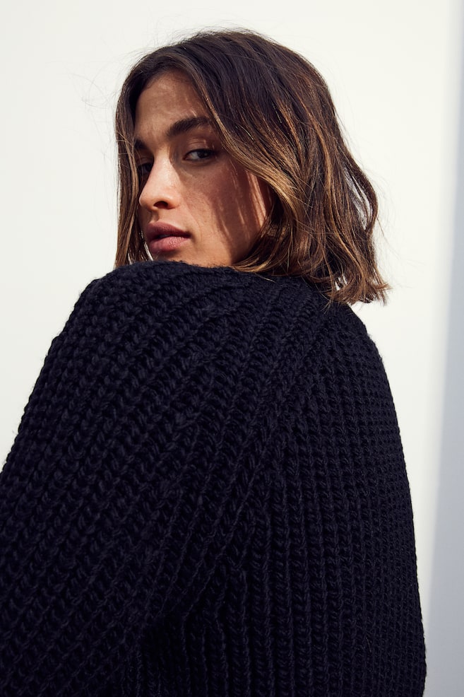 Knitted jumper - Black/Mole/Dark grey/Cerise/dc/dc/dc/dc - 4