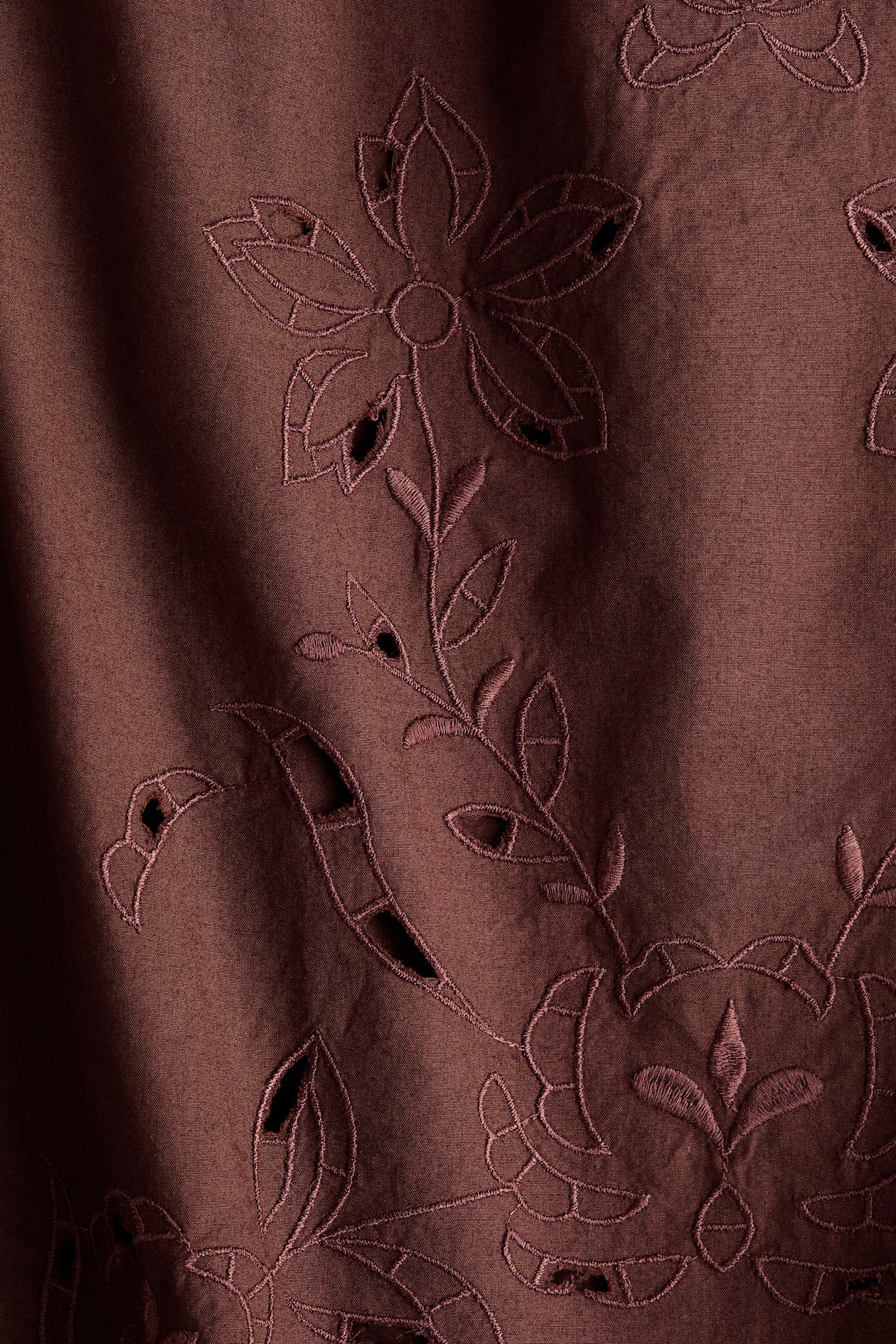 Eyelet-Embroidered Top with Tie Shoulder Straps - image 2