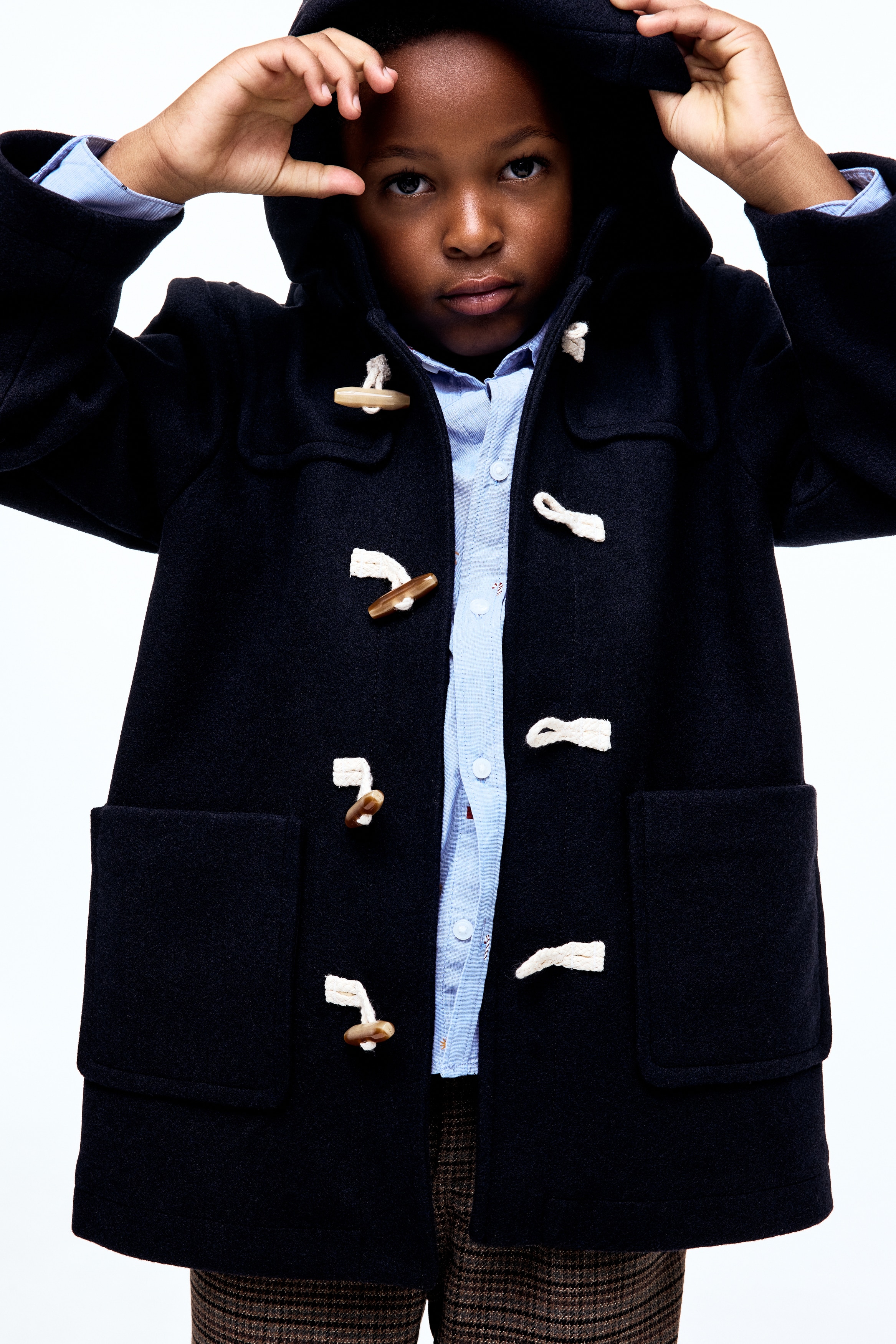 ダッフルコート - ネイビーブルー - Kids | H&M JP