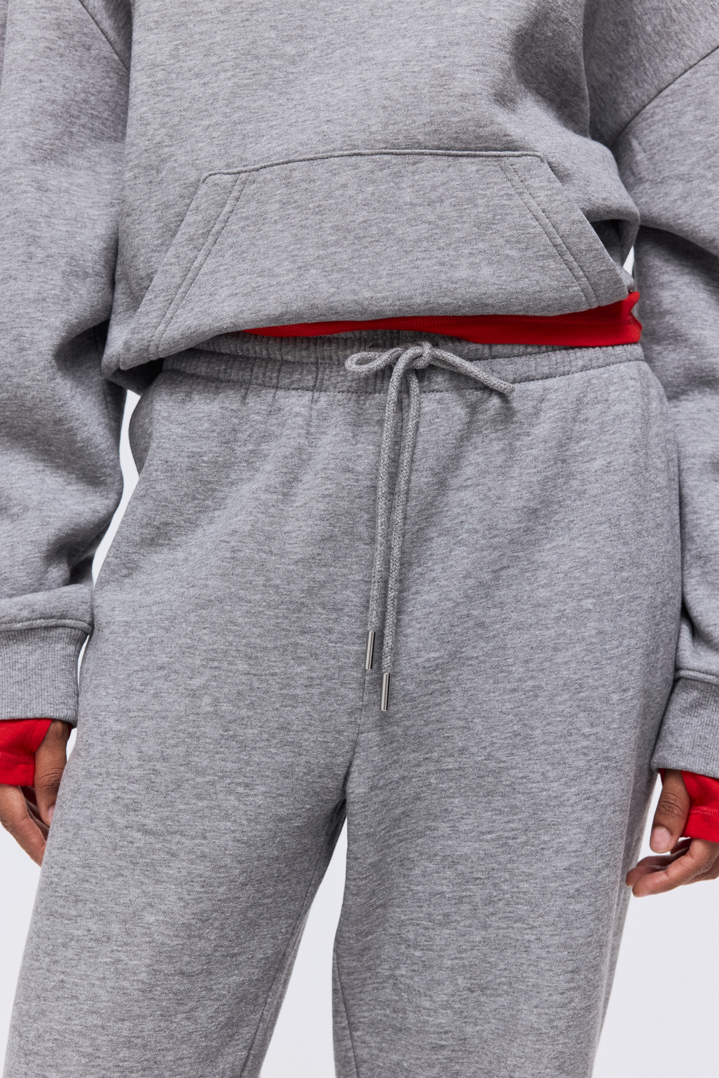 Cotton-blend sweatpants