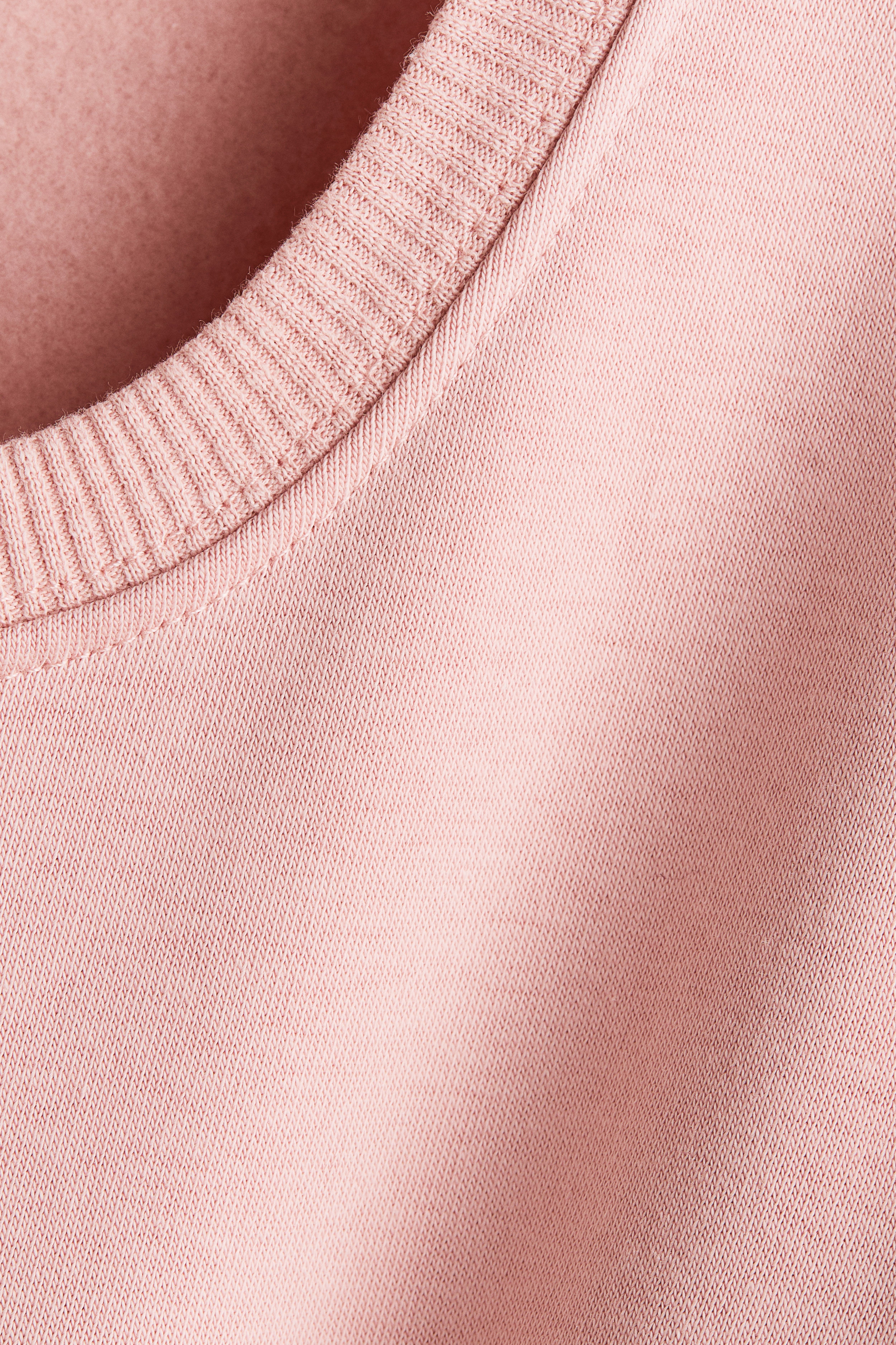 Motif-Detail Brushed-Inside Sweatshirt