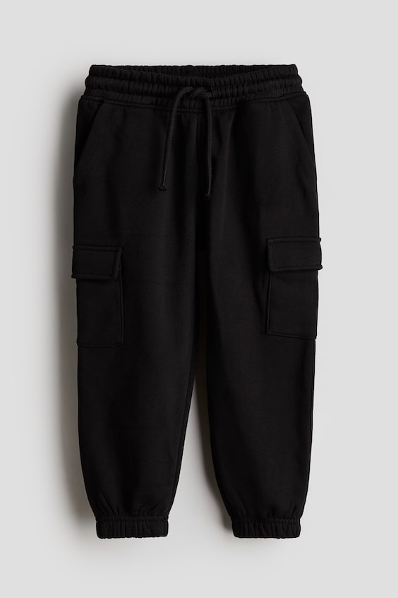 Детские брюки H&M Brushed-Inside Cargo Joggers