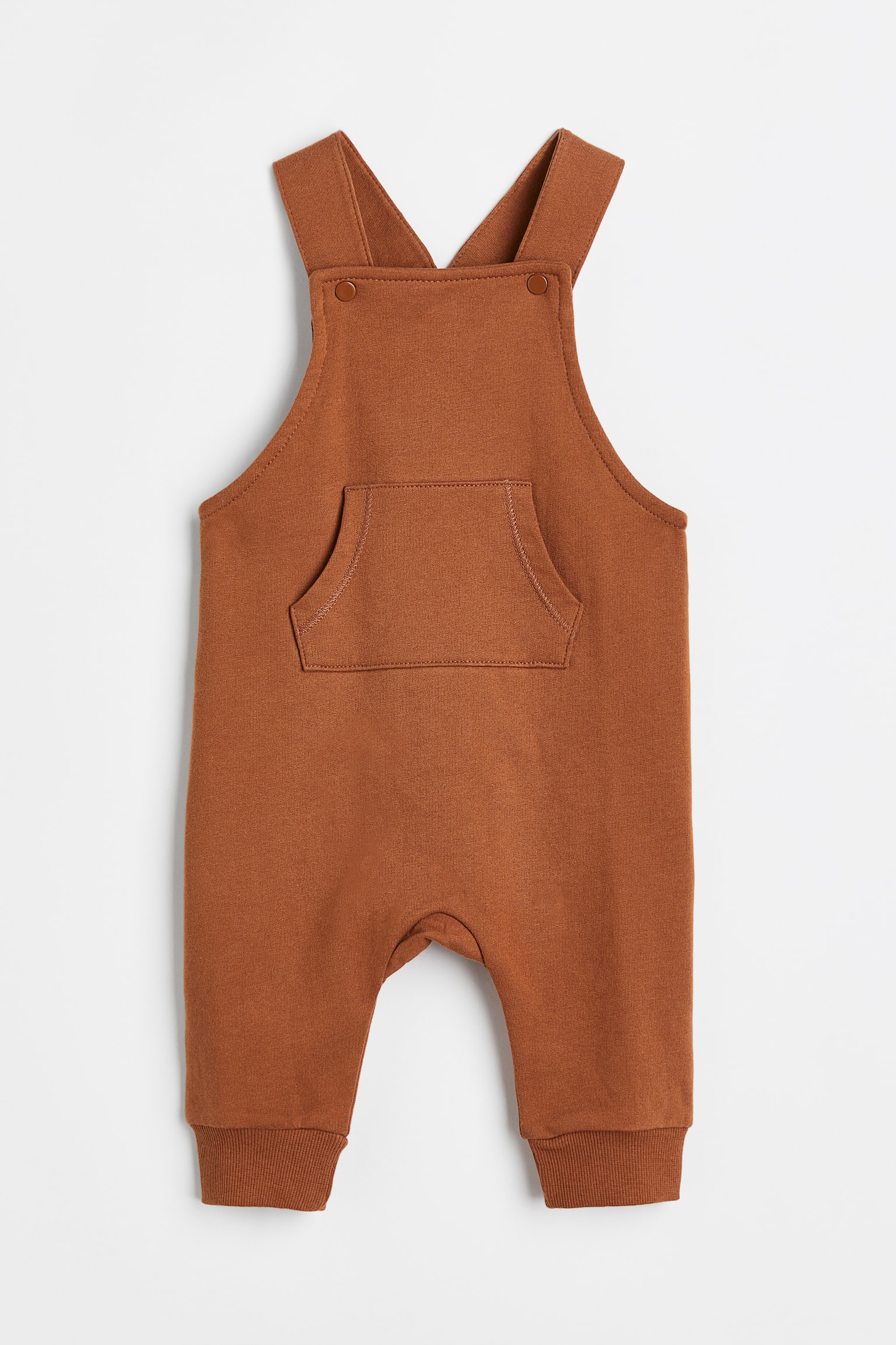 Cotton Dungarees - Brown/Light pink/Blue/Light green/Light beige - 1