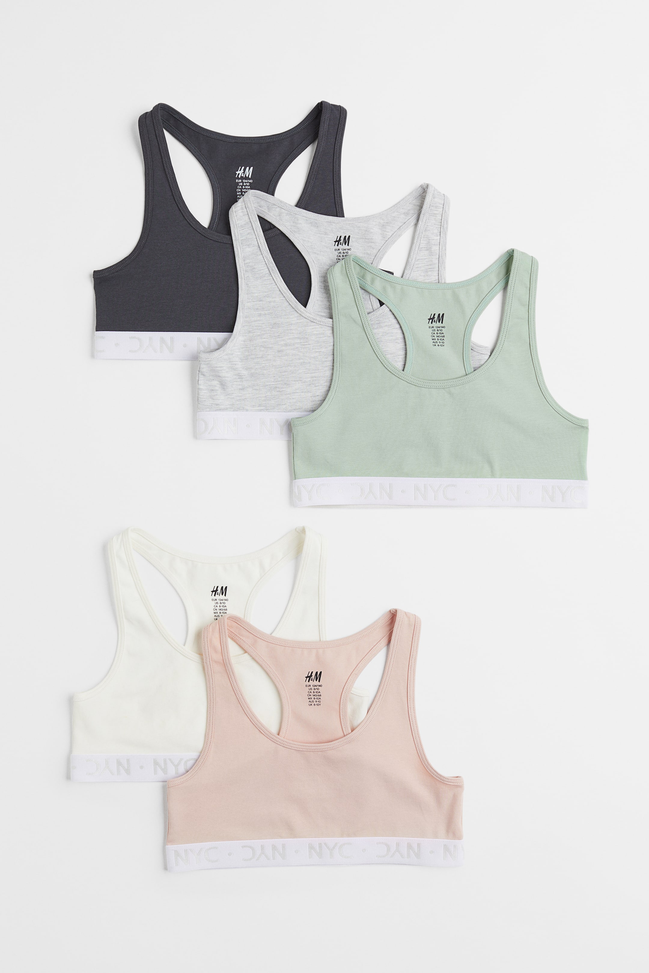 5-pack Cotton Tops