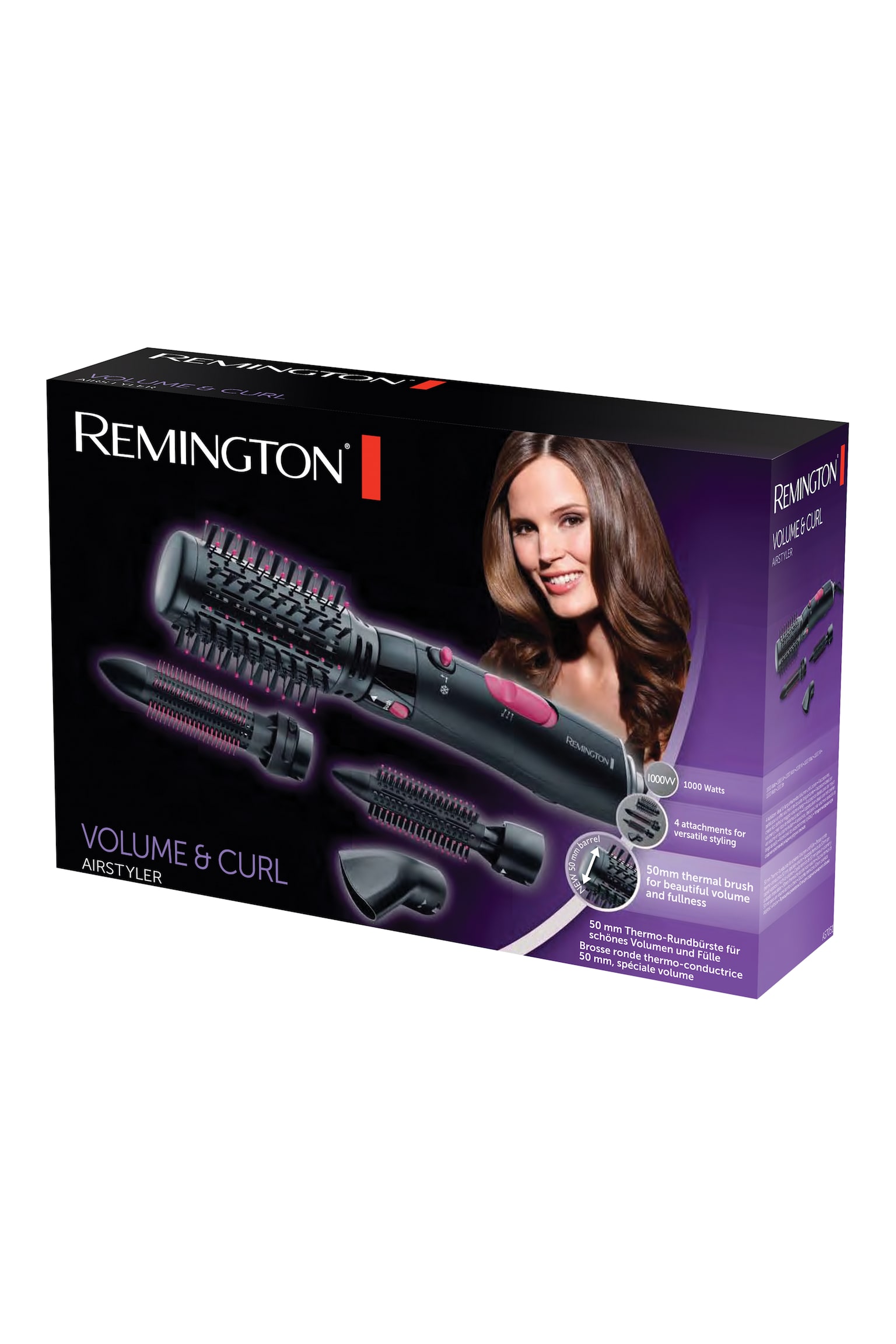 Volume & Curl Airstyler - Grigio/rosa - 2