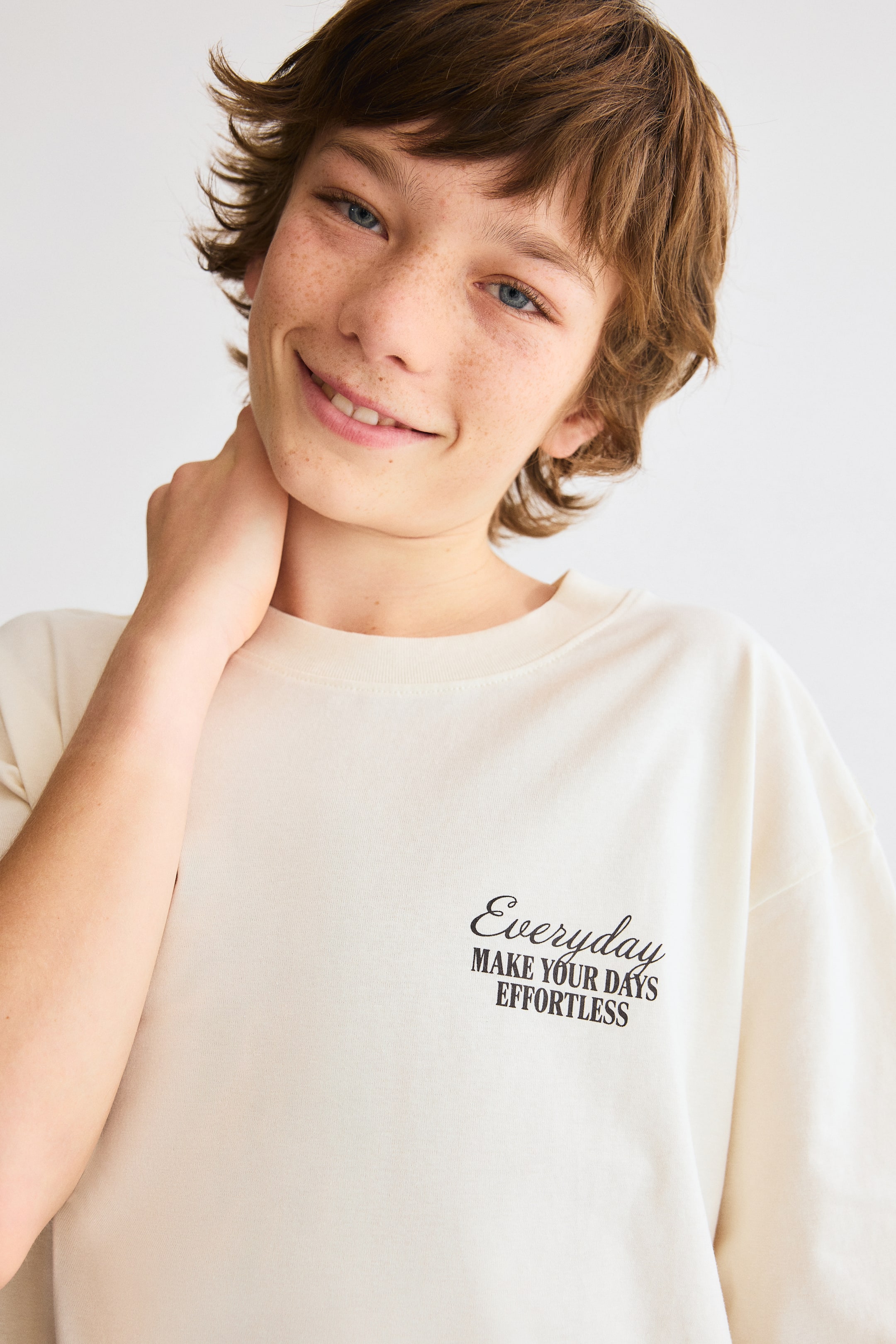 T-shirt ample imprimé