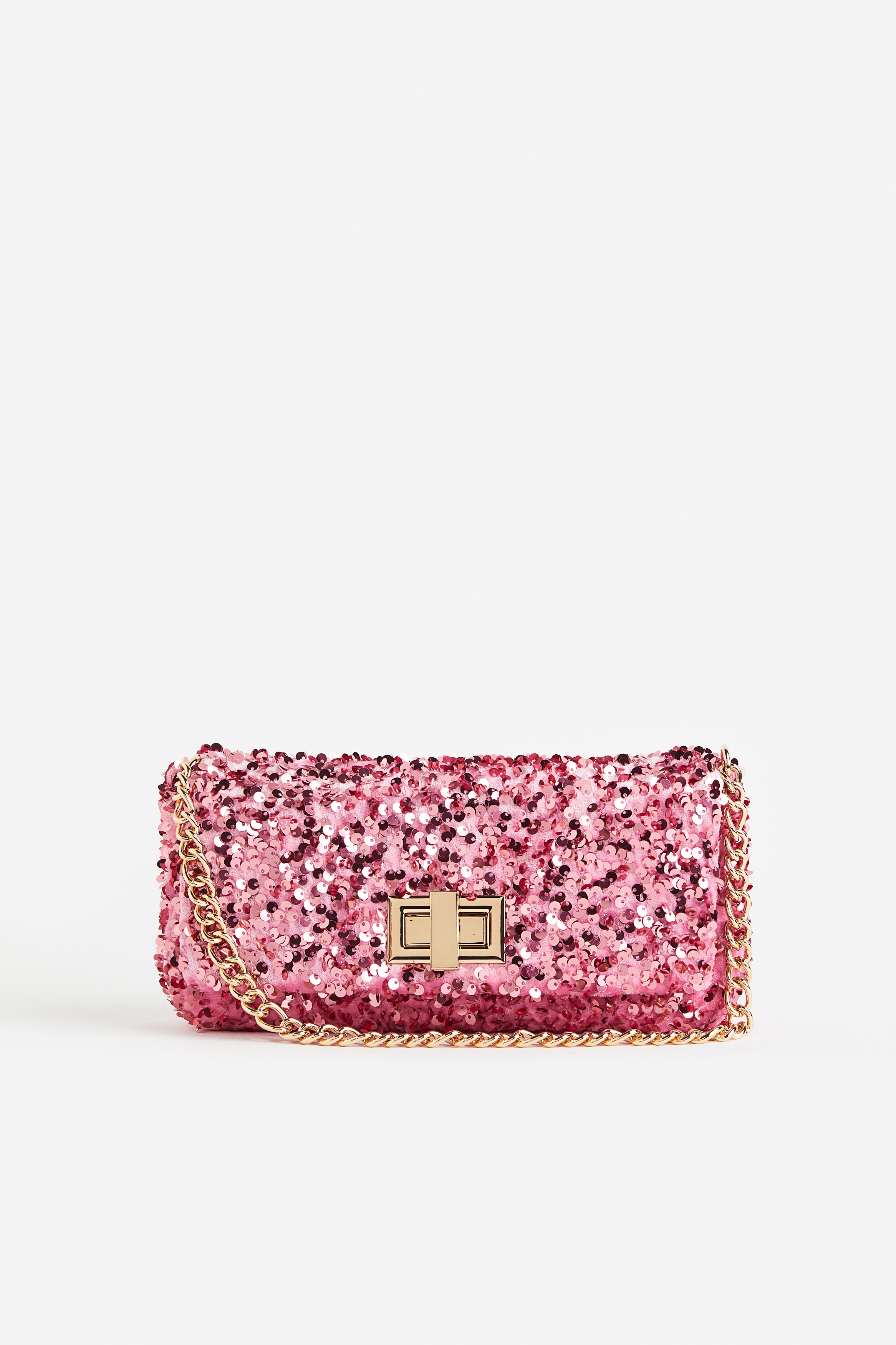 Sequined Shoulder Bag