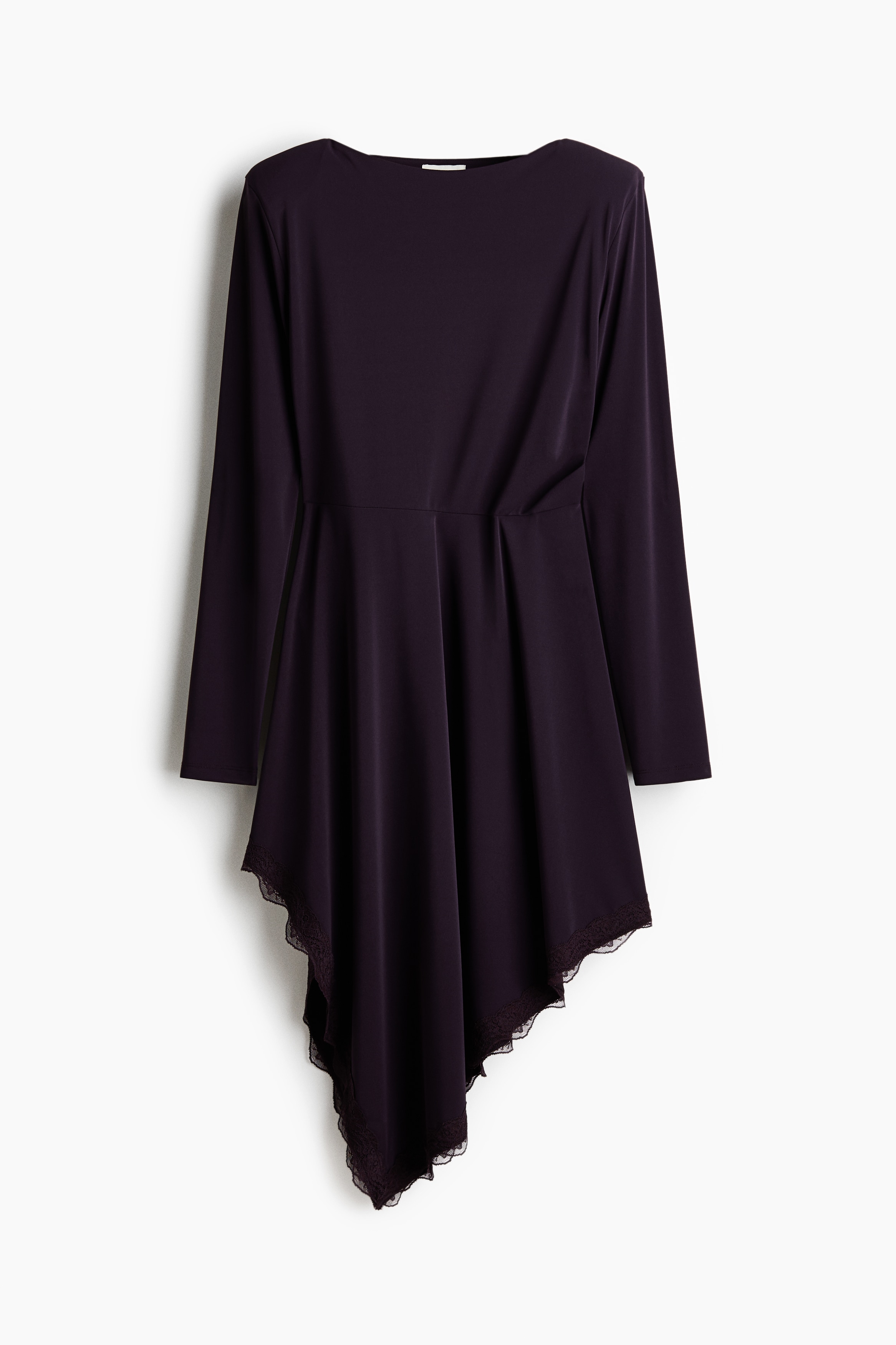 Vestido asimétrico - Morado