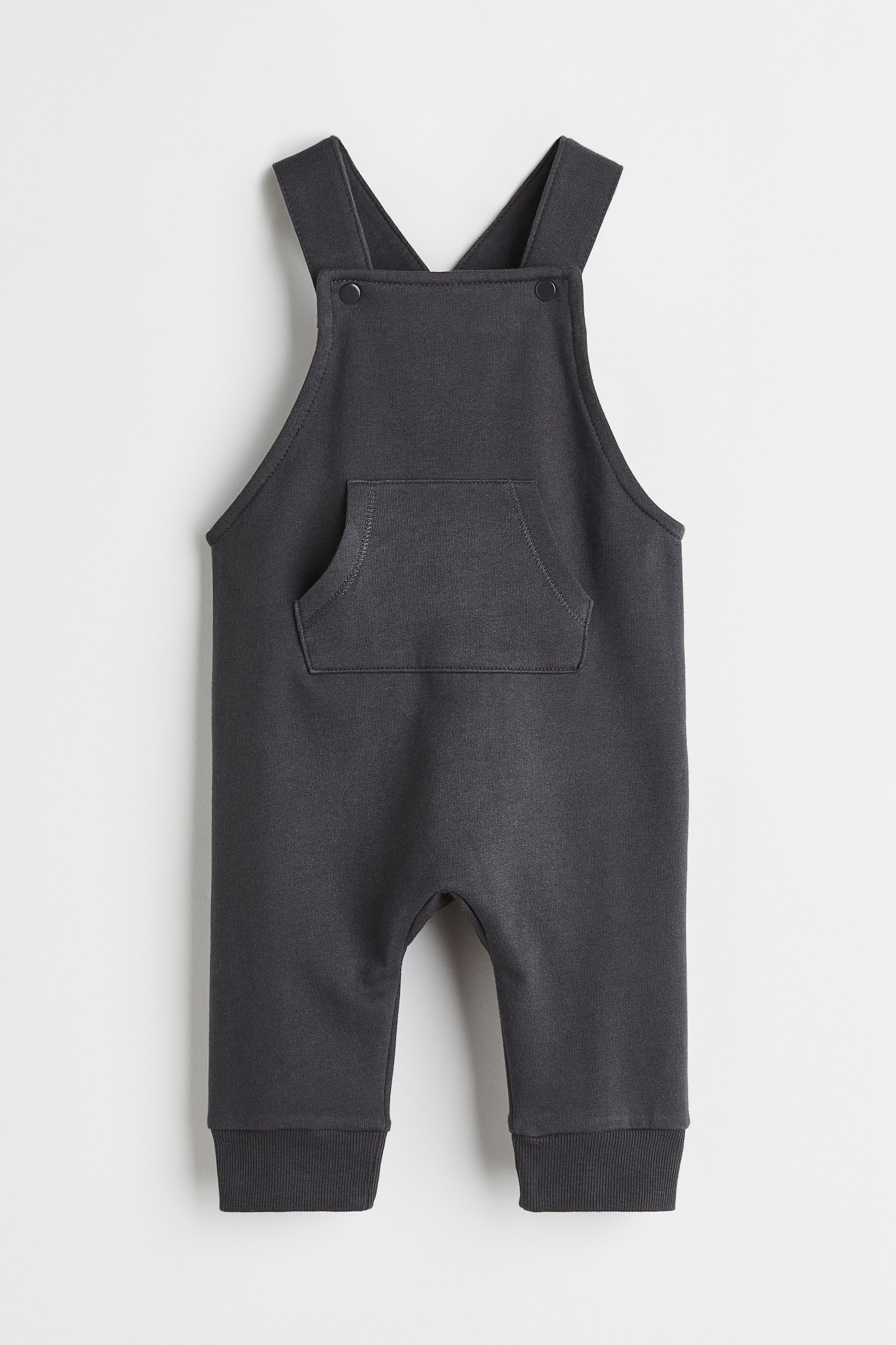 Cotton Overalls - Dark Gray - Kids 