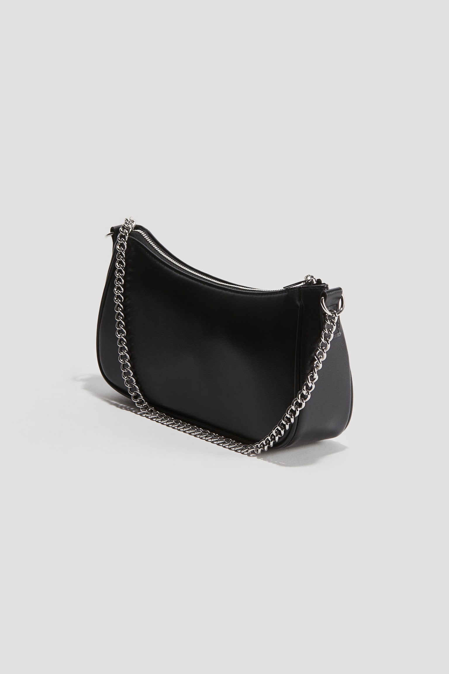 Shoulder Bag - Black/Light beige - 3