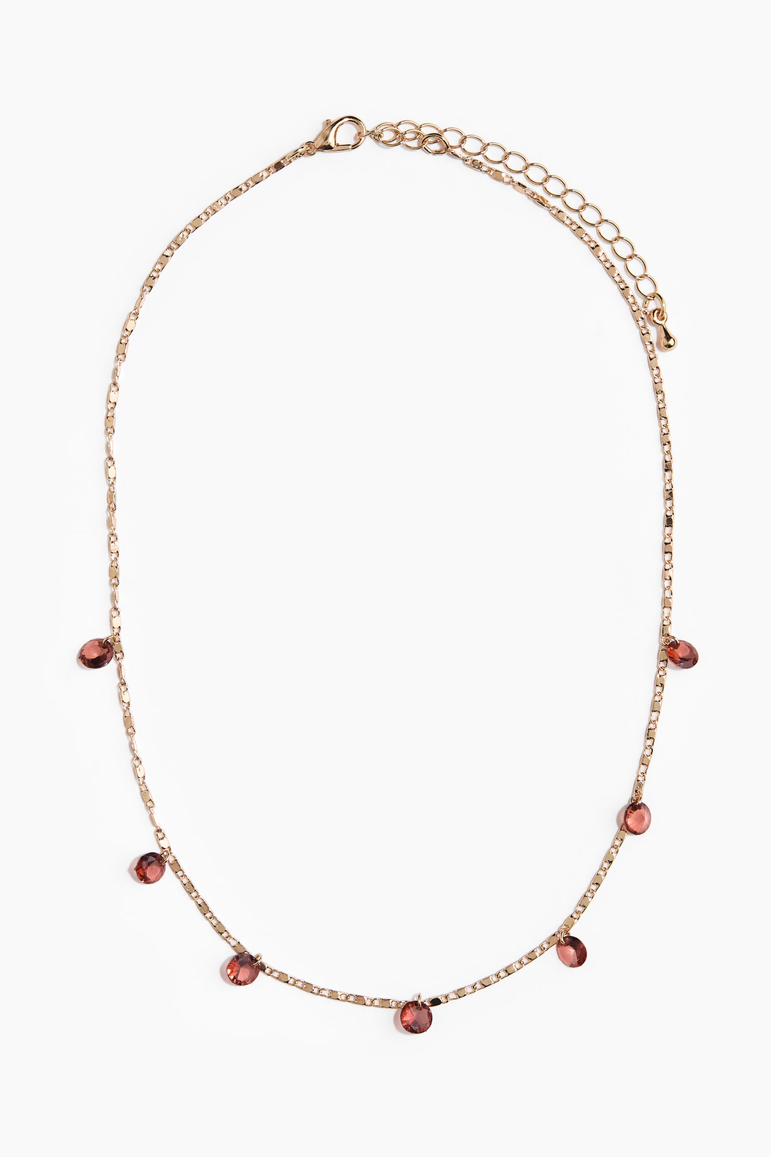 Charm Necklace - Gold-colored