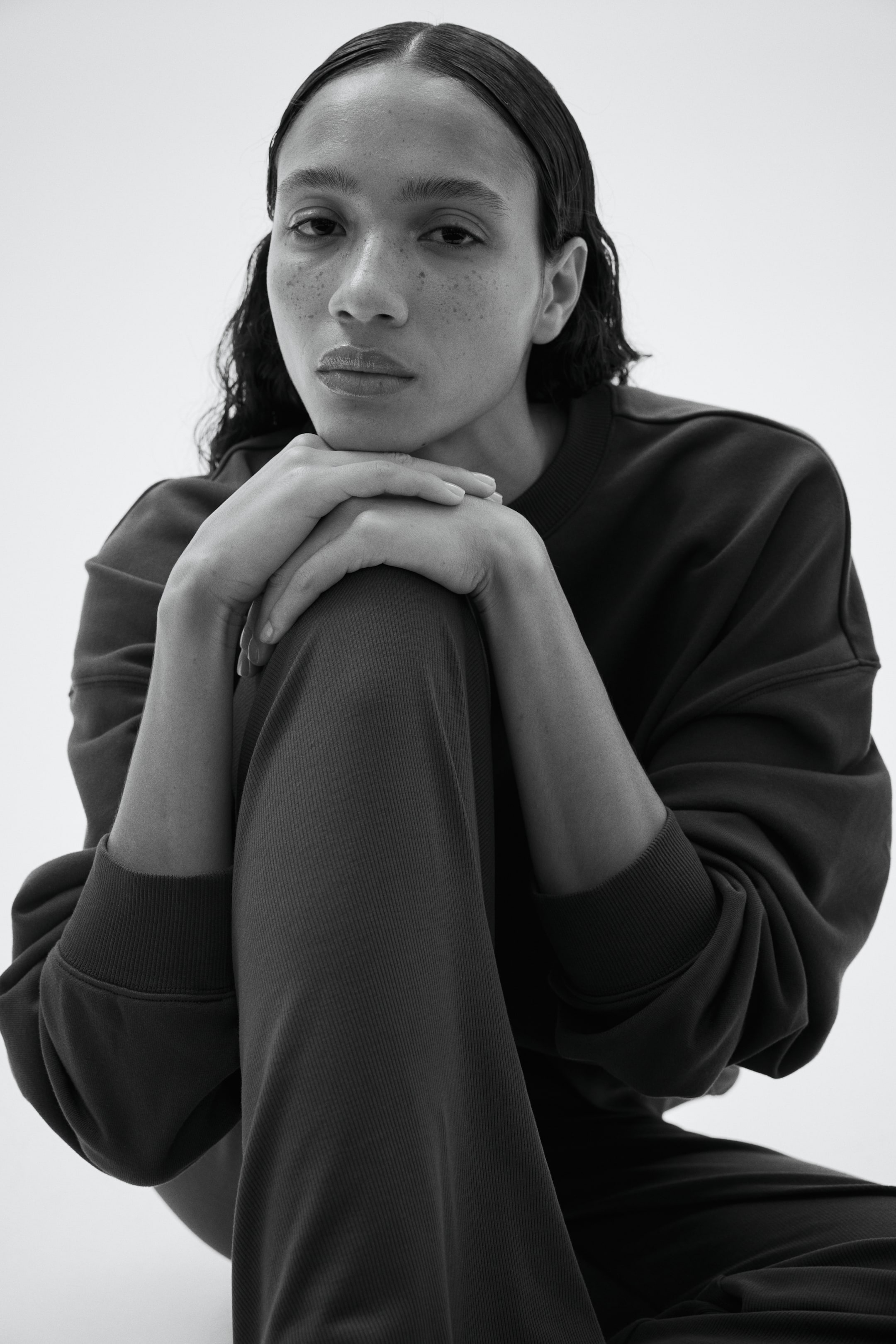 View larger image: Sports sweatshirt - Light burgundy - Ladies | H&M IN 2