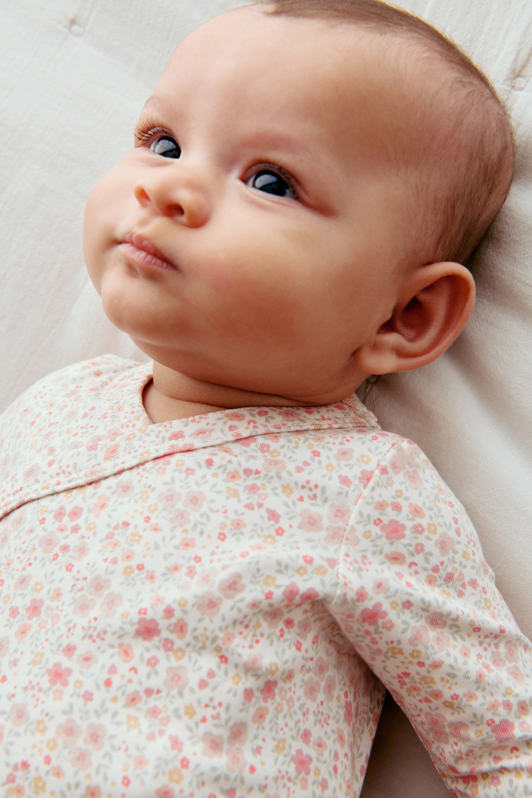 Grösseres Bild ansehen: 3er-Pack Wickelbodys - Hellrosa/Geblümt - KINDER | H&M CH 2