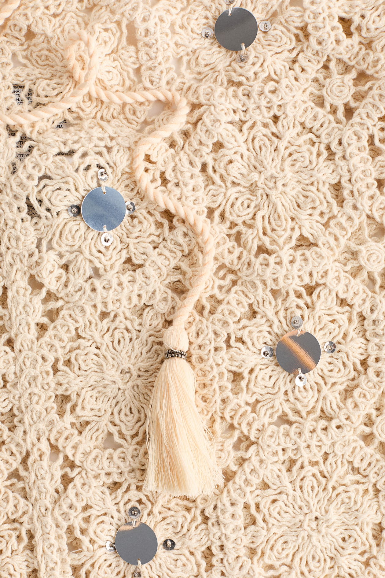 Embellished Crochet-Look Beach Dress - image 5