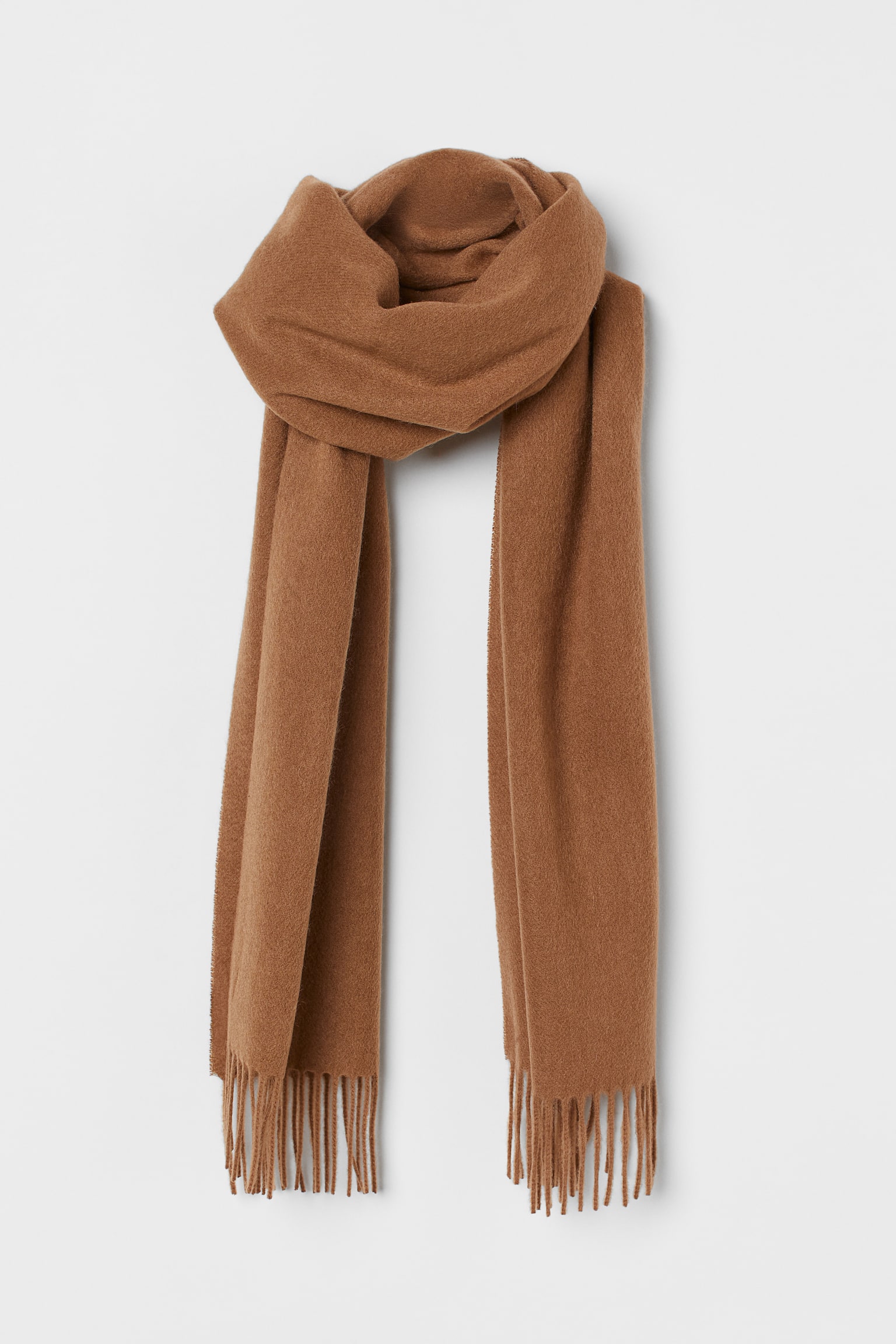 Cashmere scarf - Dark beige/Black/Grey/Dark grey - 1