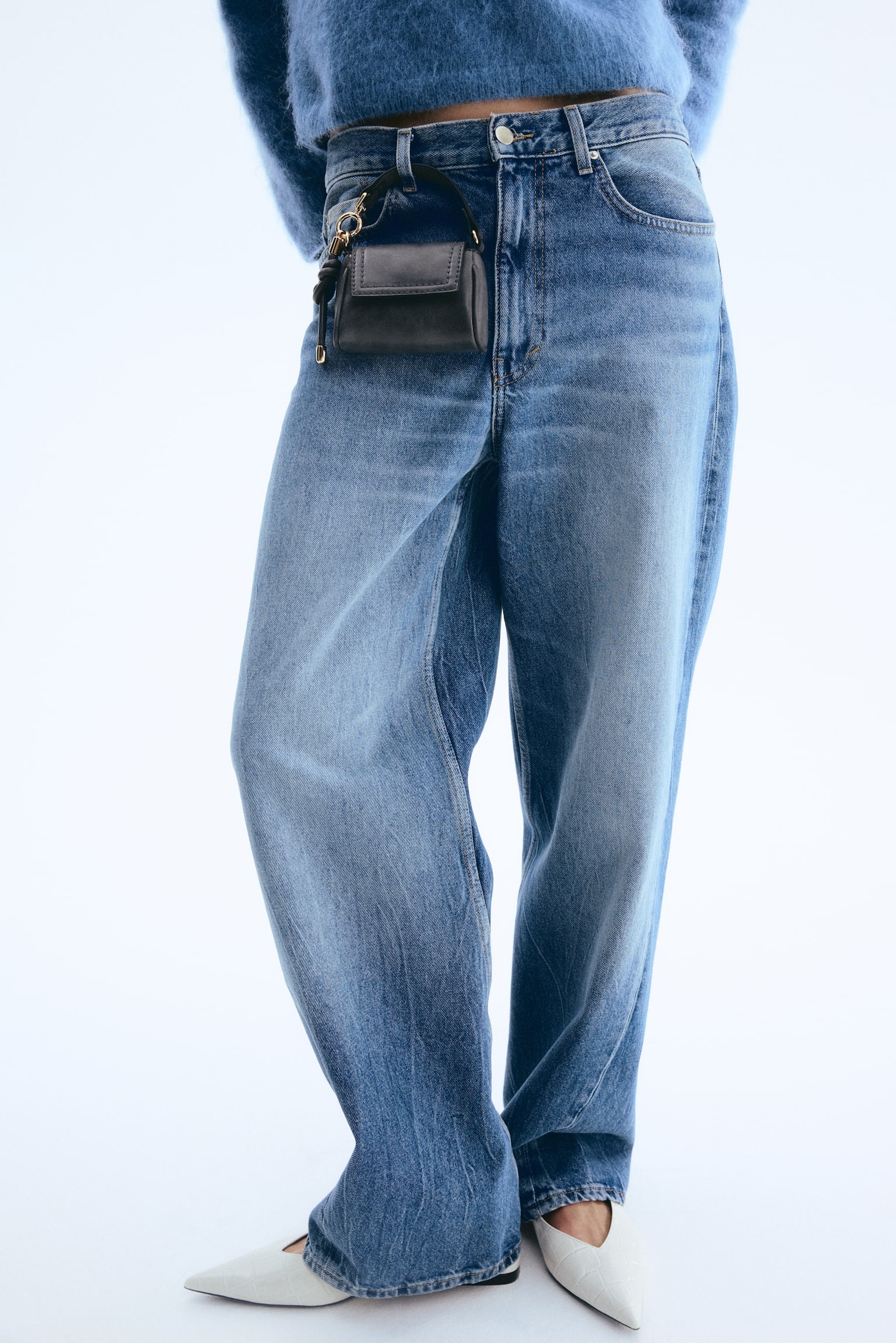 Mini bag - Dark grey/Brown - 3