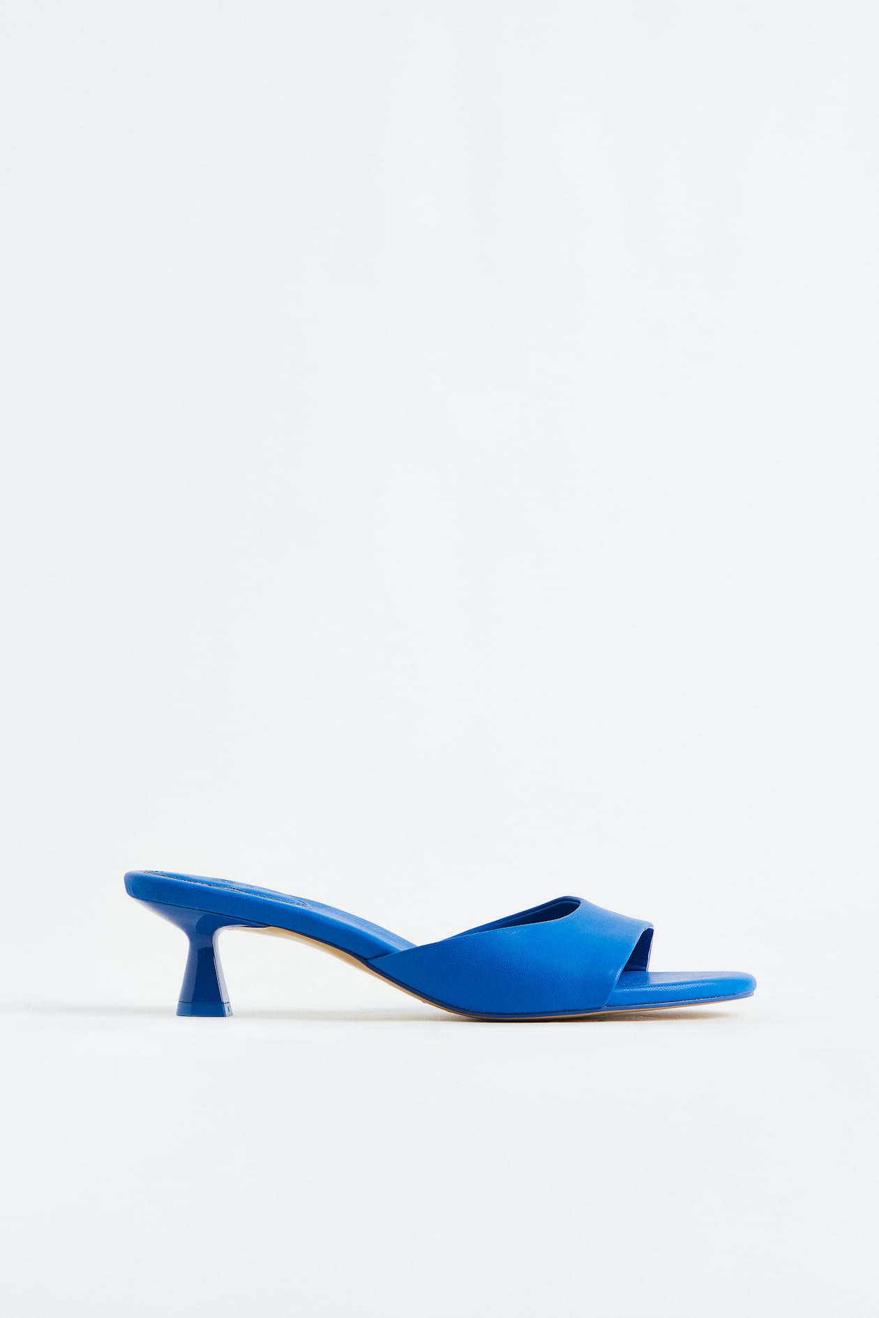 Mules - High heel - Bright blue - Ladies | H&M US