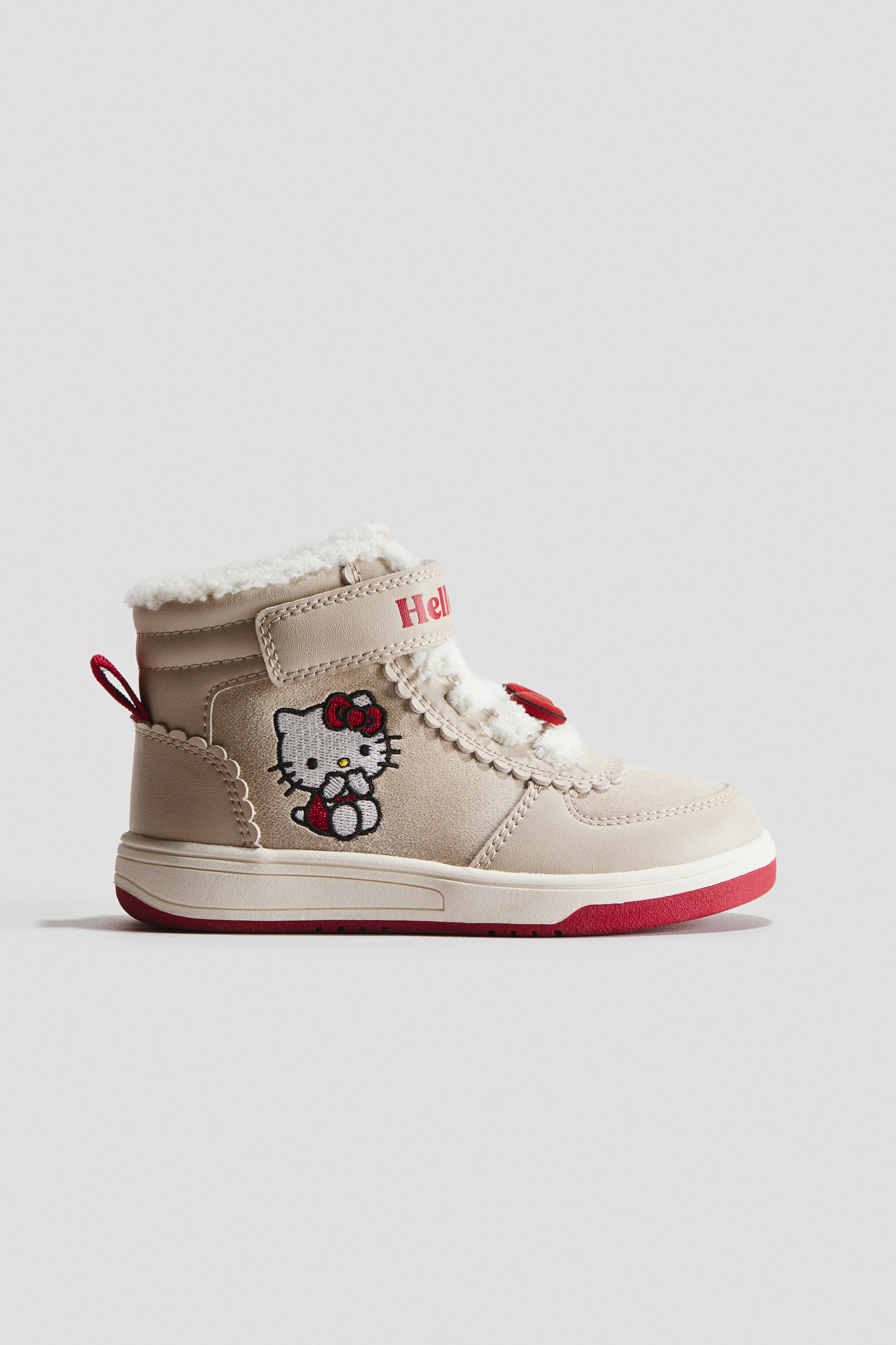 View larger image: Warm-Lined High Tops - Beige/Hello Kitty - Kids | H&M US 1