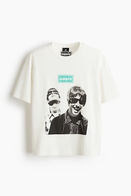 T-shirt med tryck Relaxed Fit
