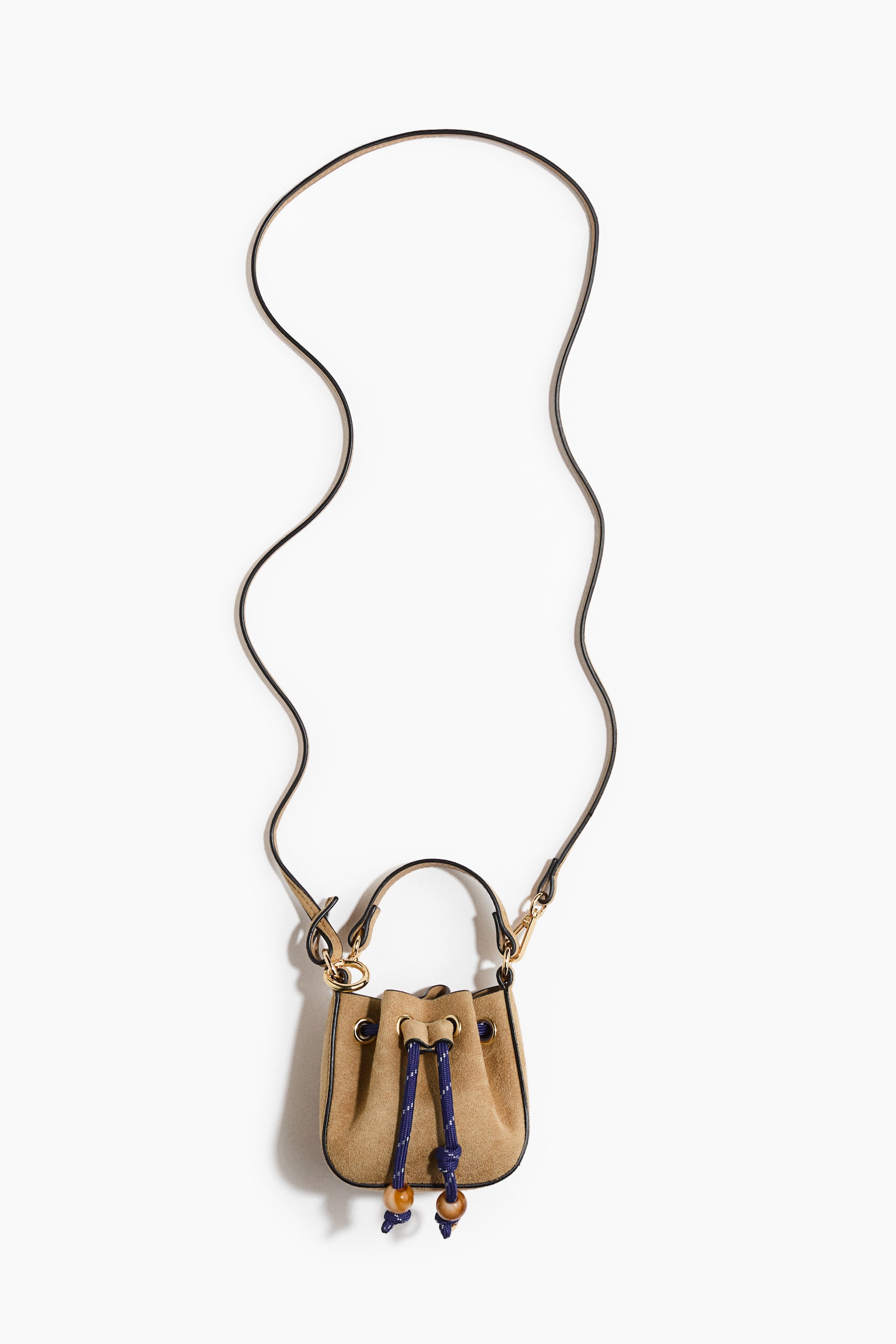 Mini crossbody bag - Beige/Black